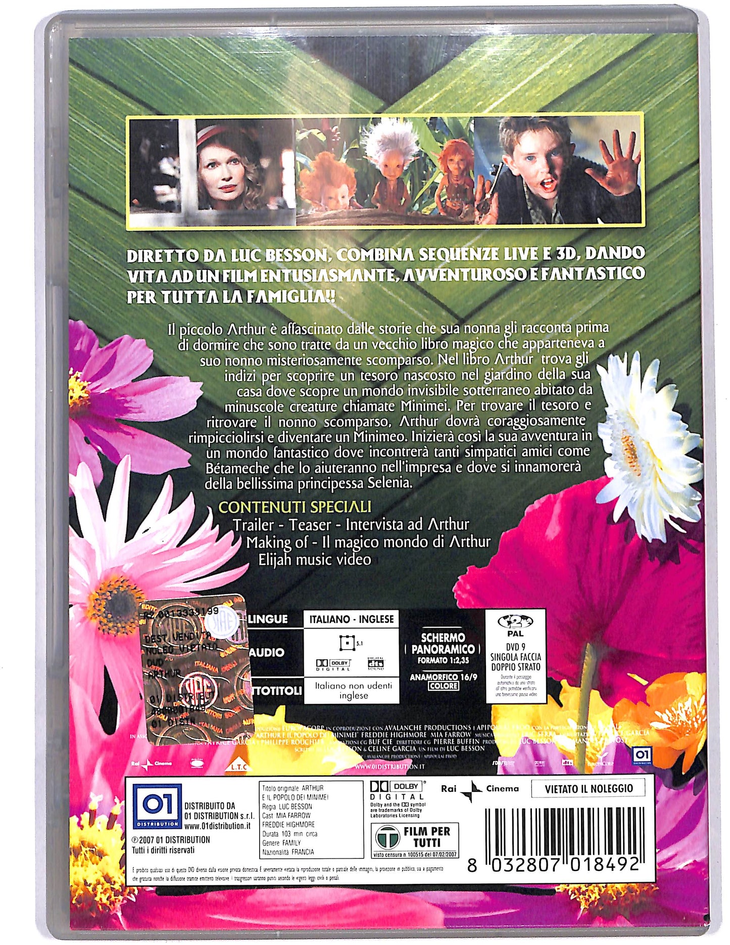 EBOND Arthur e il popolo dei Minimei DVD D647434