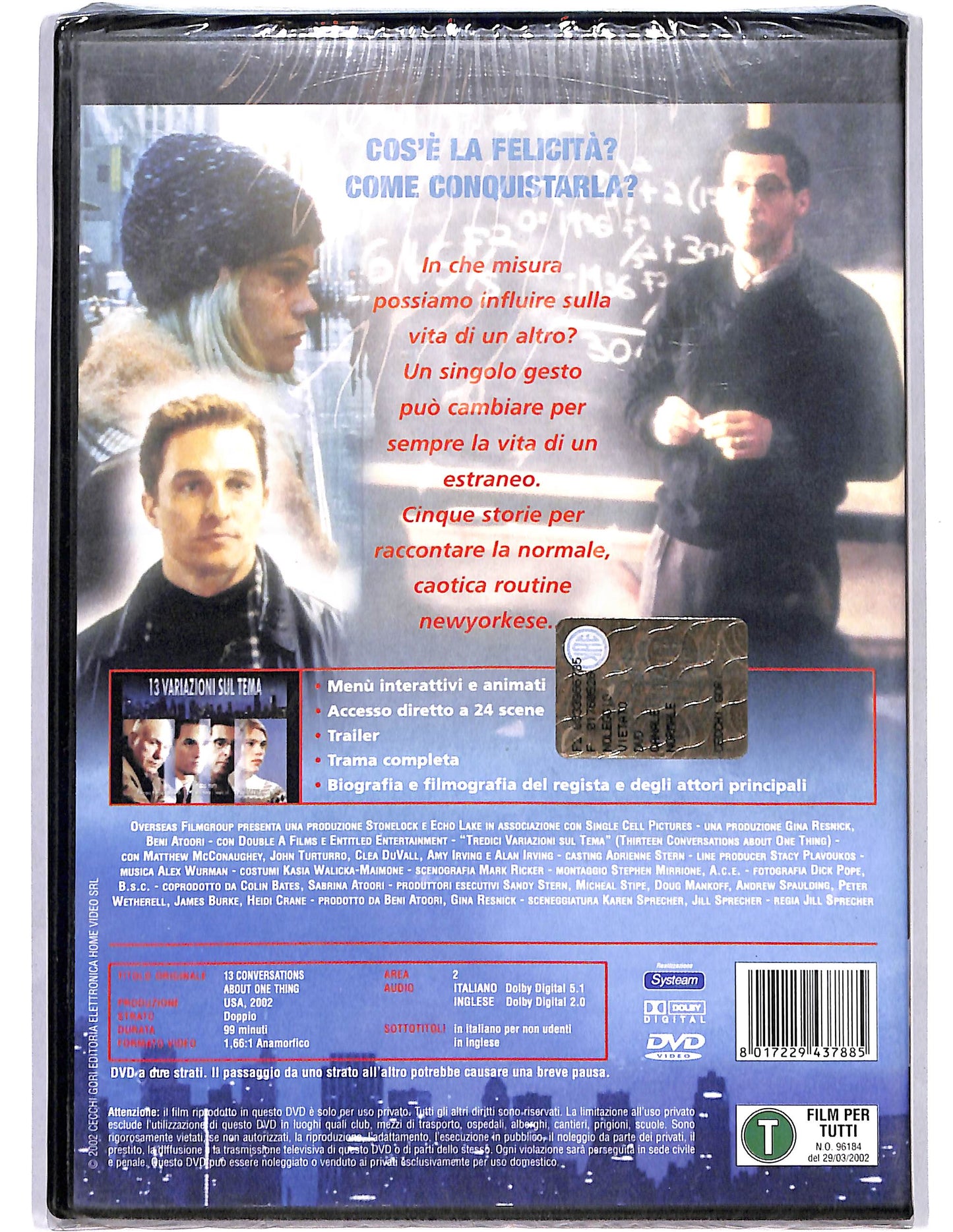 EBOND Tredici variazioni sul tema DVD D647446