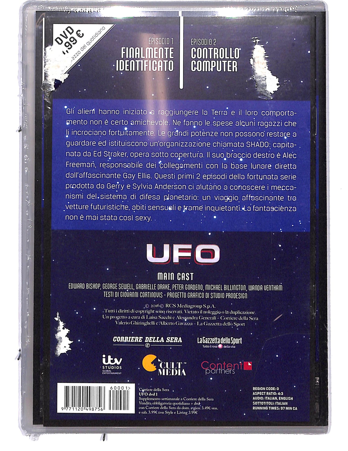 EBOND Ufo slimcase EDITORIALE DVD D647456