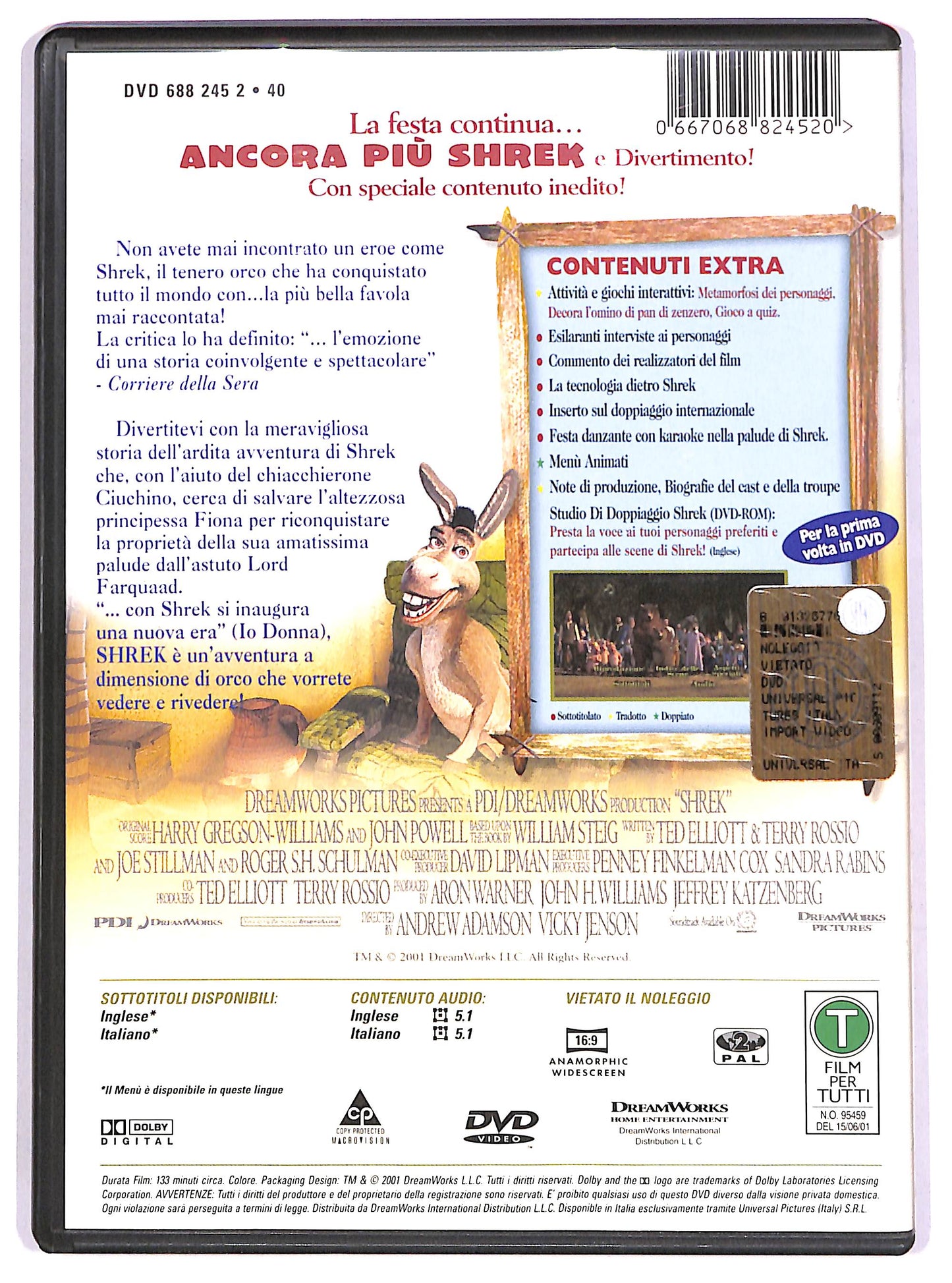 EBOND Shrek DVD D647542