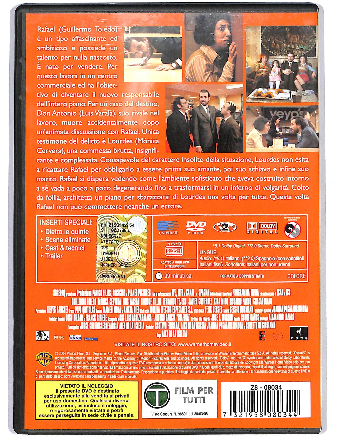 EBOND Crimen perfecto - Finche morte non li separi DVD D647754