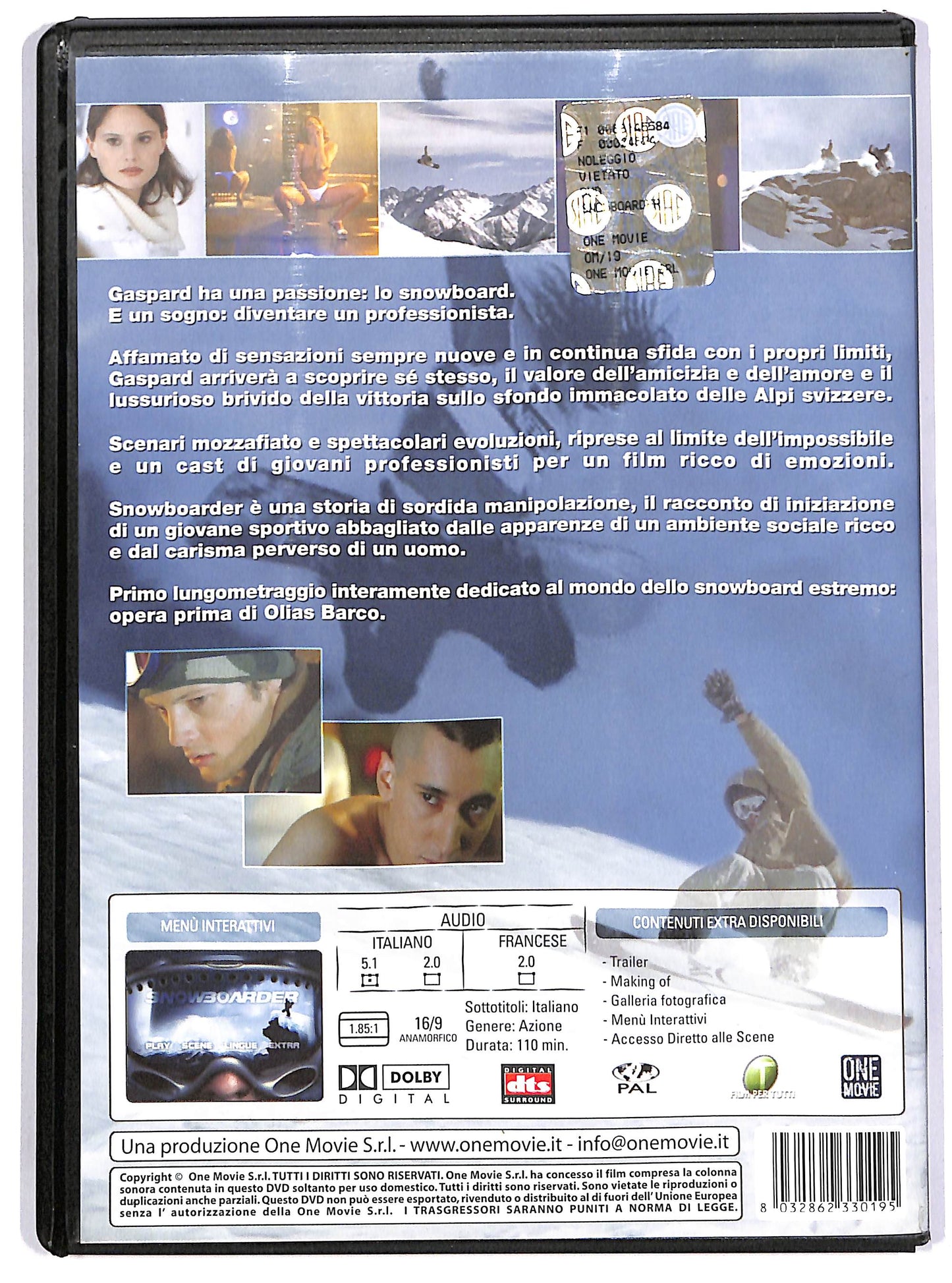 EBOND Snowboarder DVD D647839