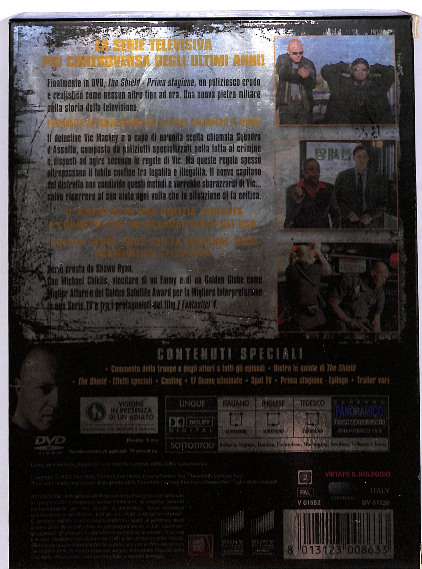 EBOND The Shield - Prima stagione DIGIPACK DVD D647858