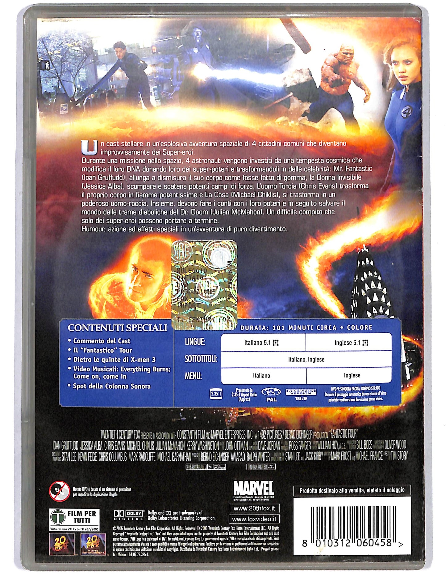 EBOND I Fantastici 4 DVD D647905