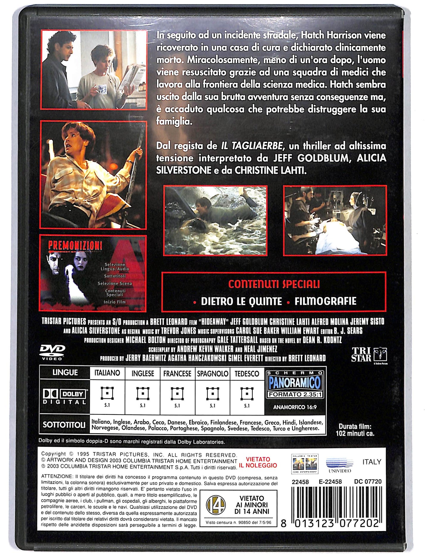 EBOND PREMONIZIONI DVD D647964