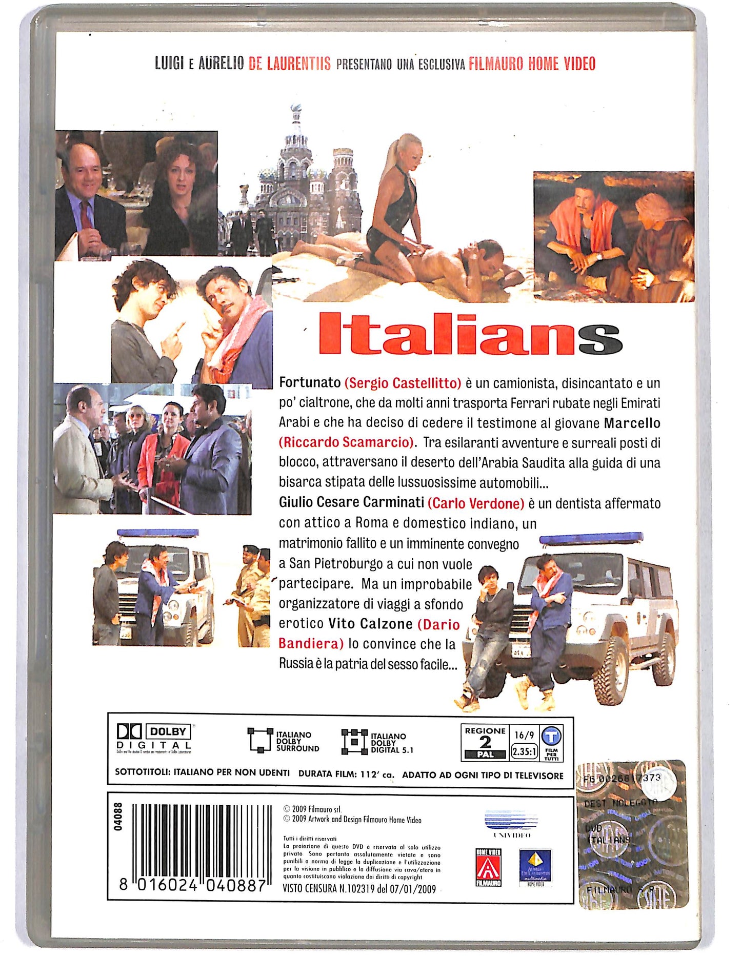 EBOND Italians NOLEGGIO DVD D648030
