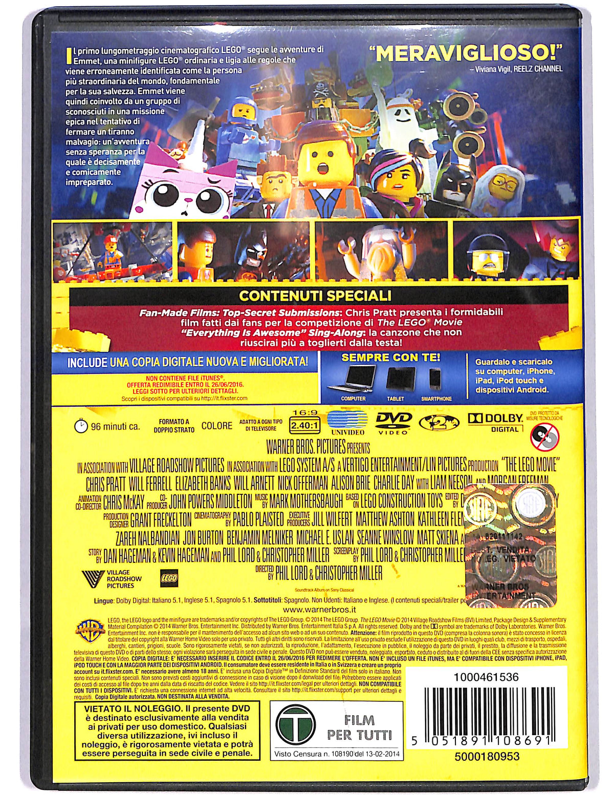 EBOND The lego movie DVD D648045