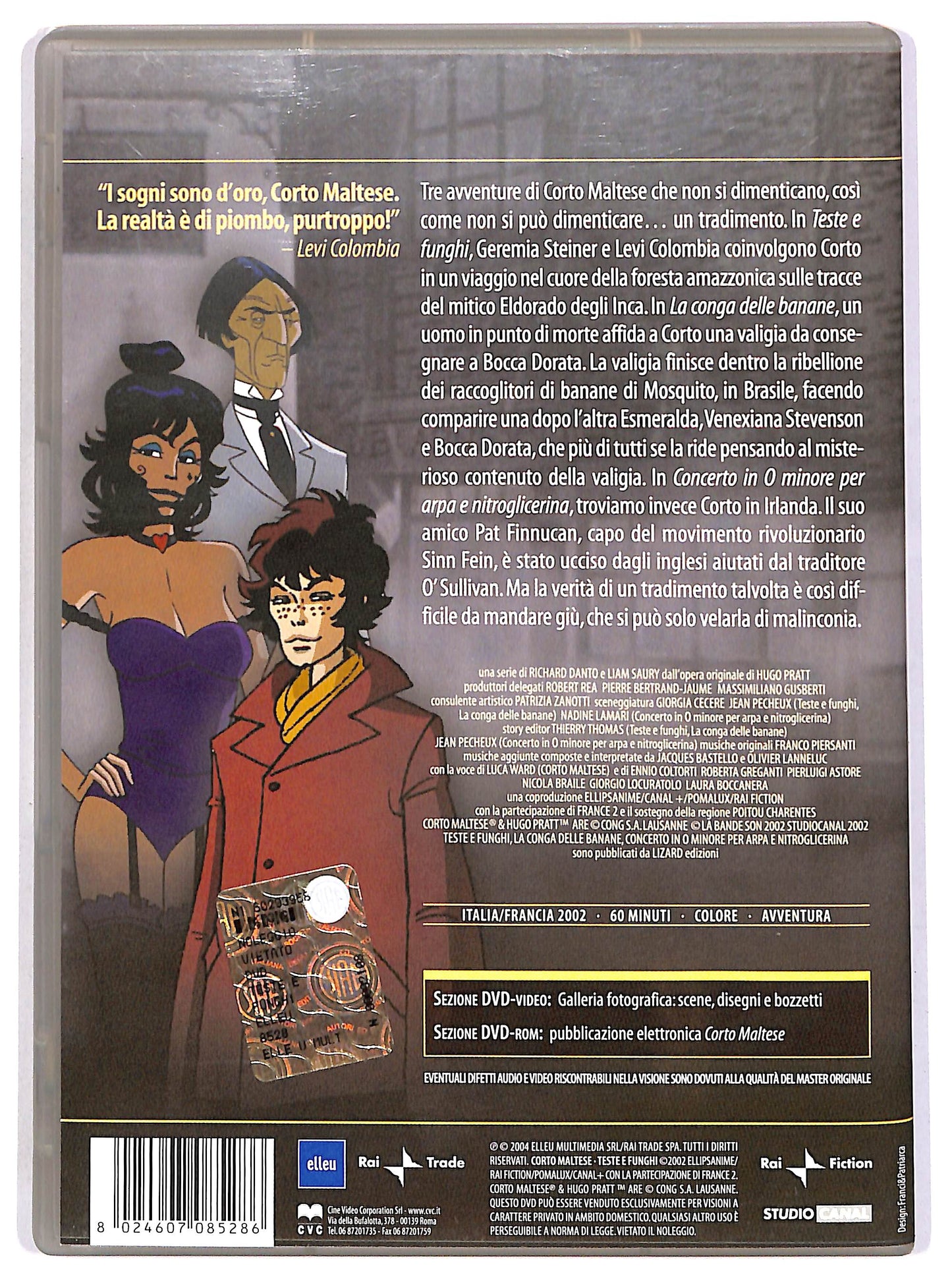EBOND Corto Maltese - Teste e funghi DVD D648158