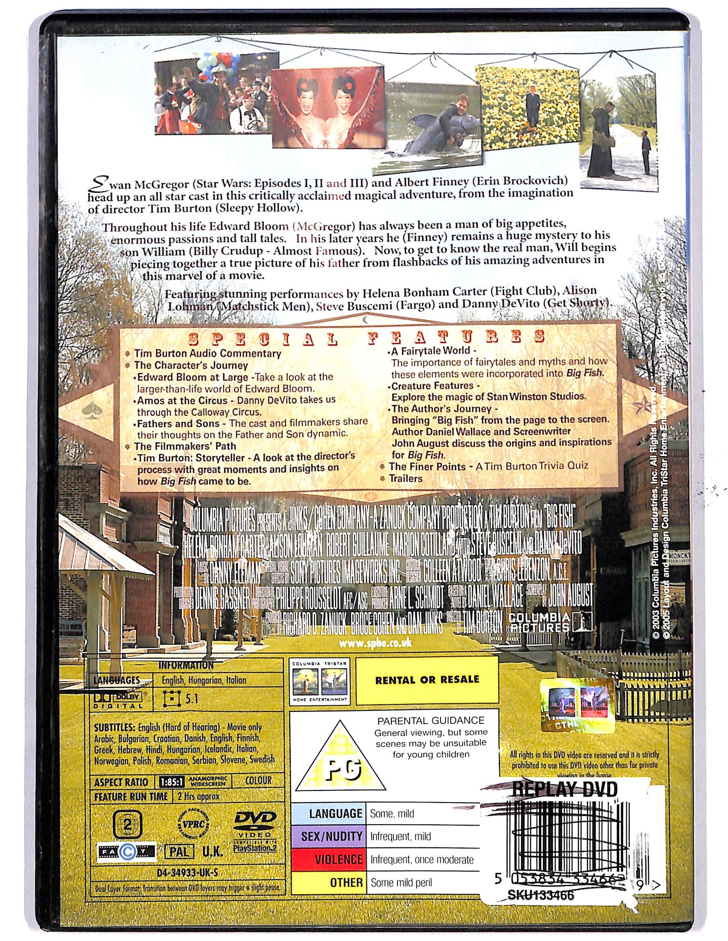 EBOND Big Fish DVD D648217