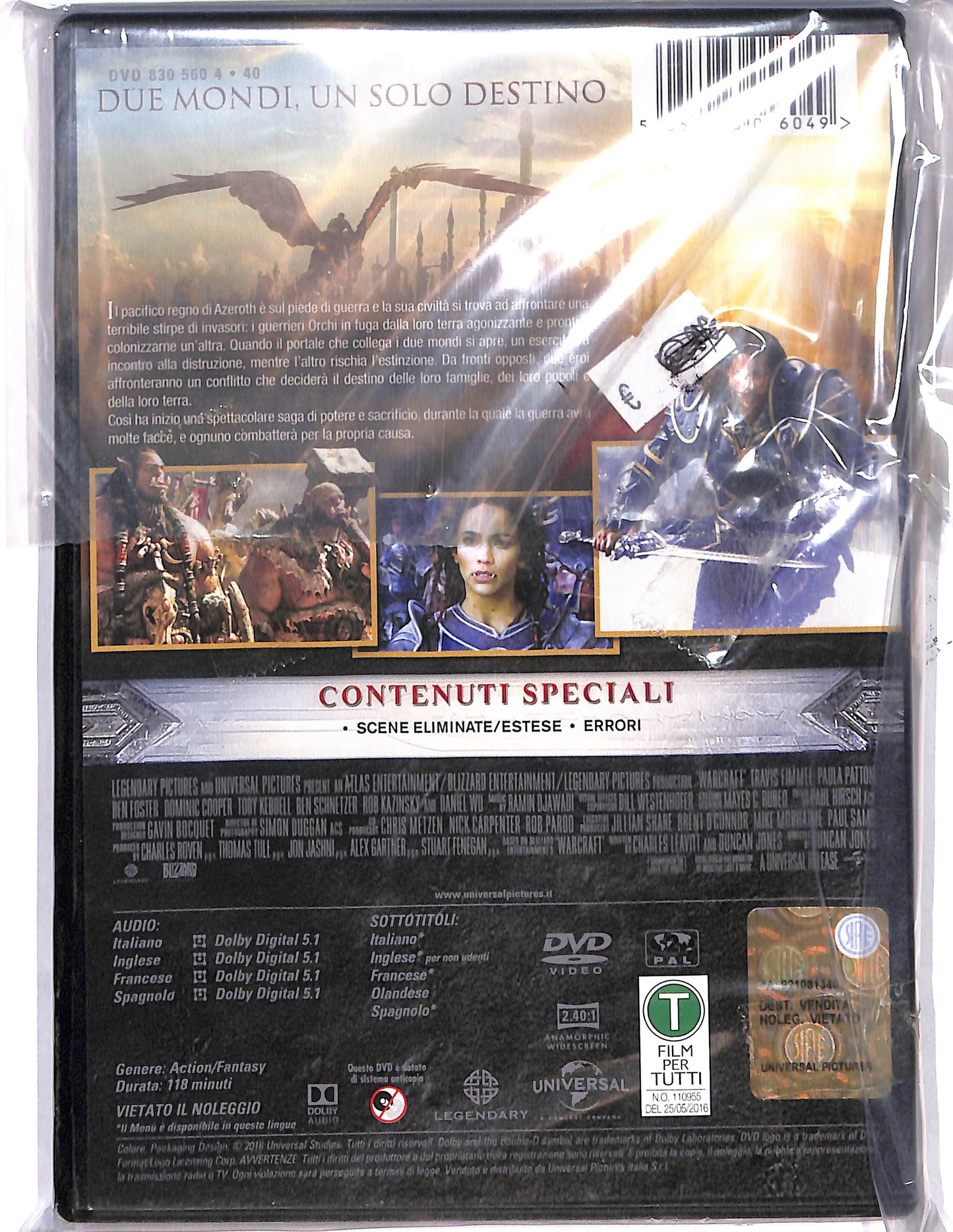 EBOND Warcraft L'inizio DVD D648324