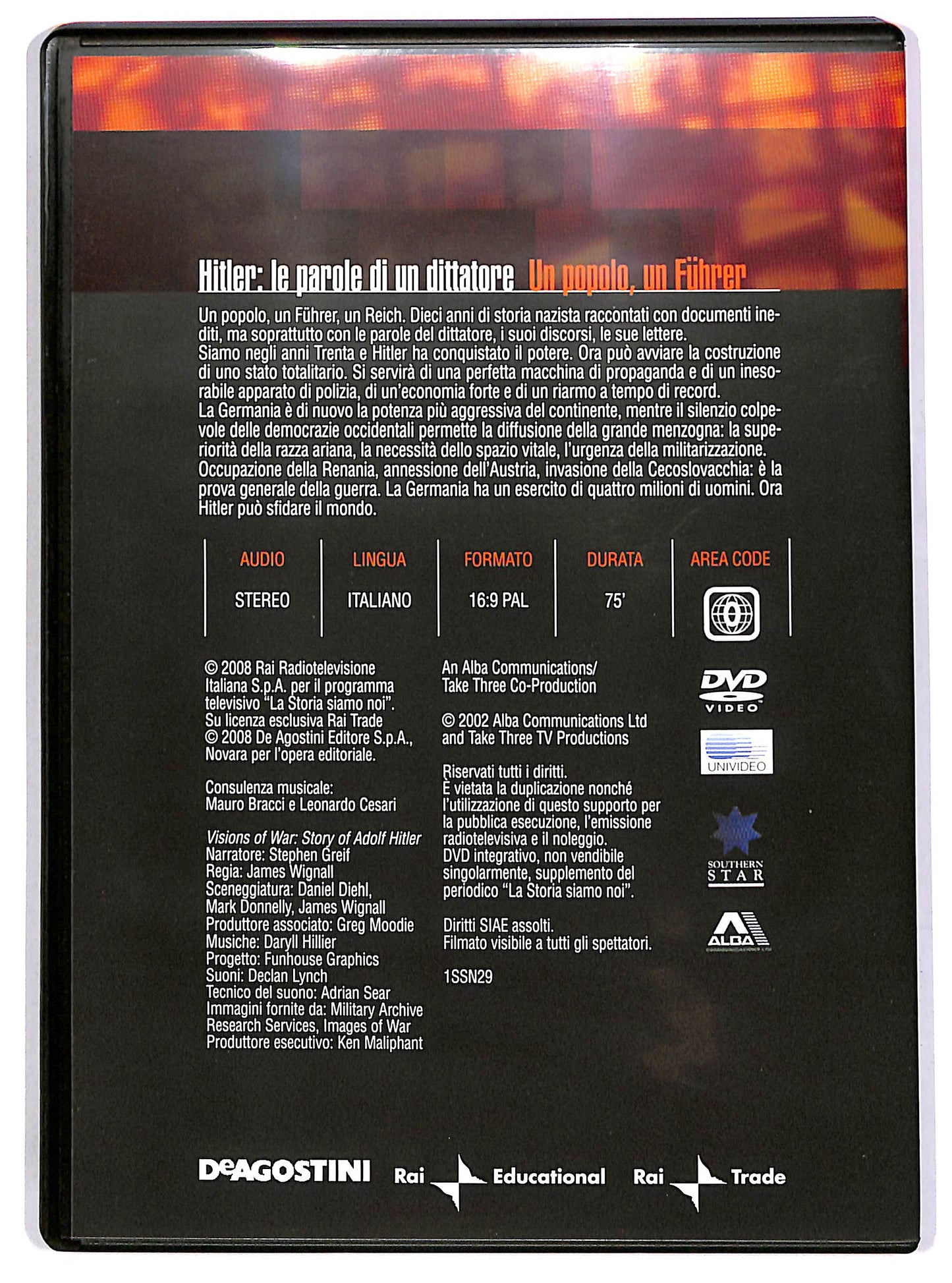 EBOND Un Popolo, un Fuhrer EDITORIALE DVD D648401