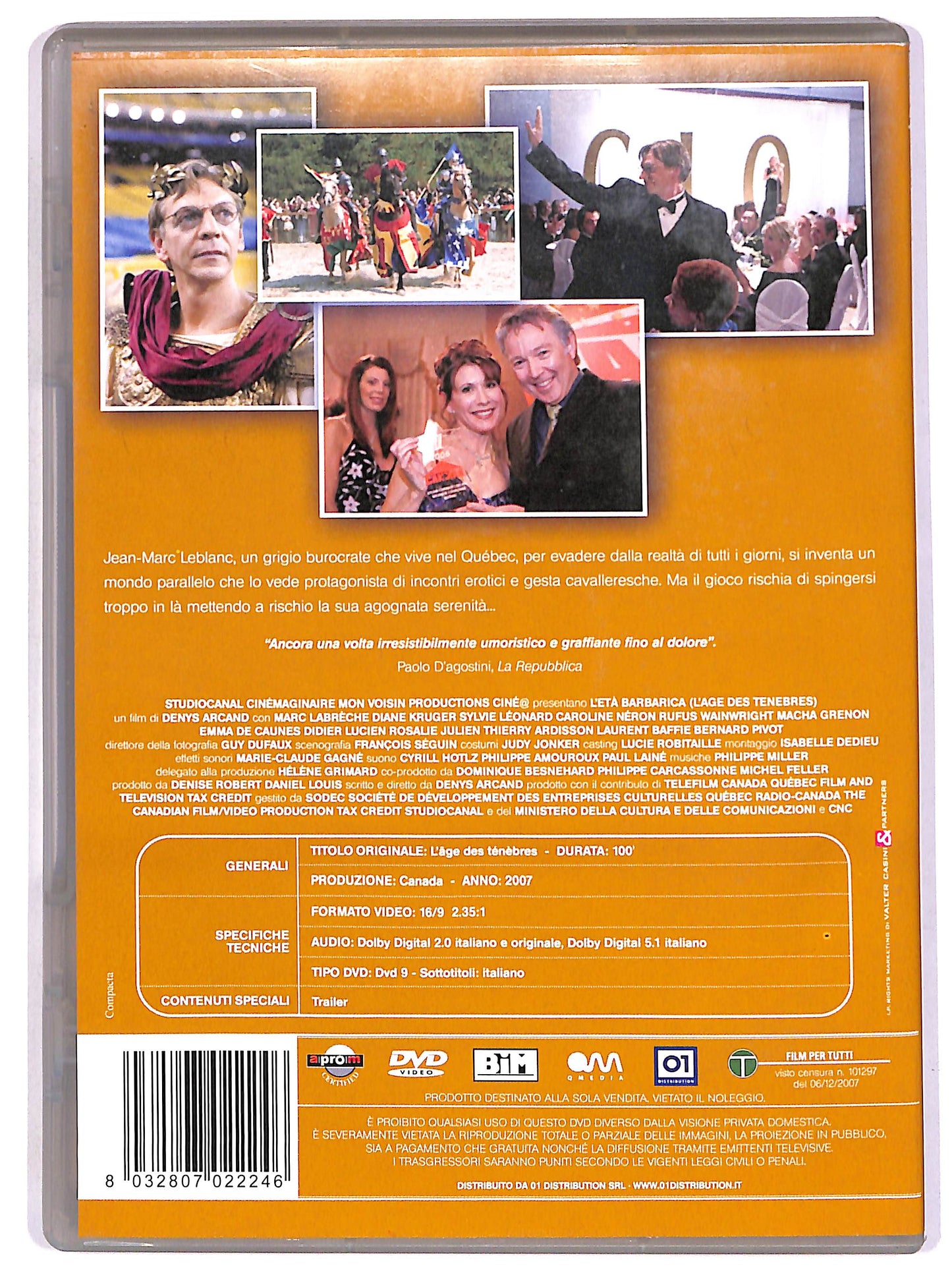 EBOND L'eta barbarica DVD D648445