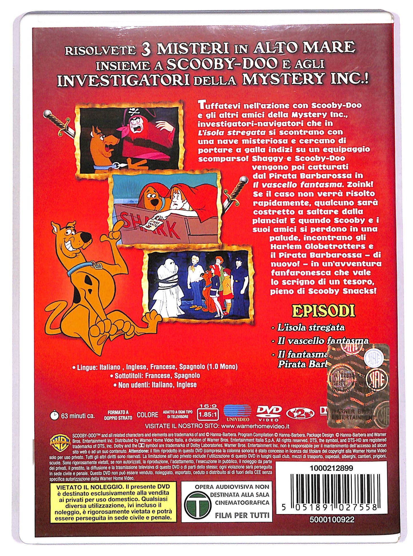 EBOND Scooby-doo! e i pirati DVD D648446