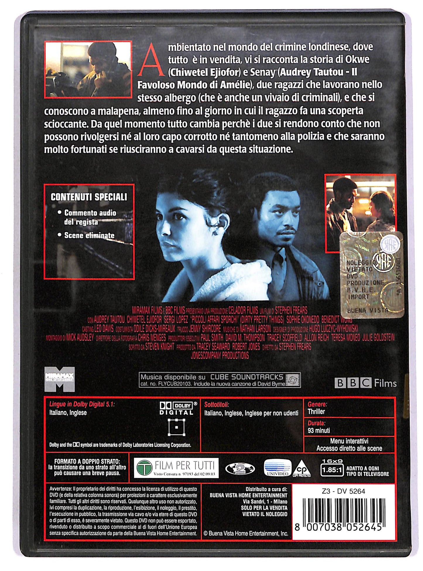 EBOND Piccoli affari sporchi DVD D648509
