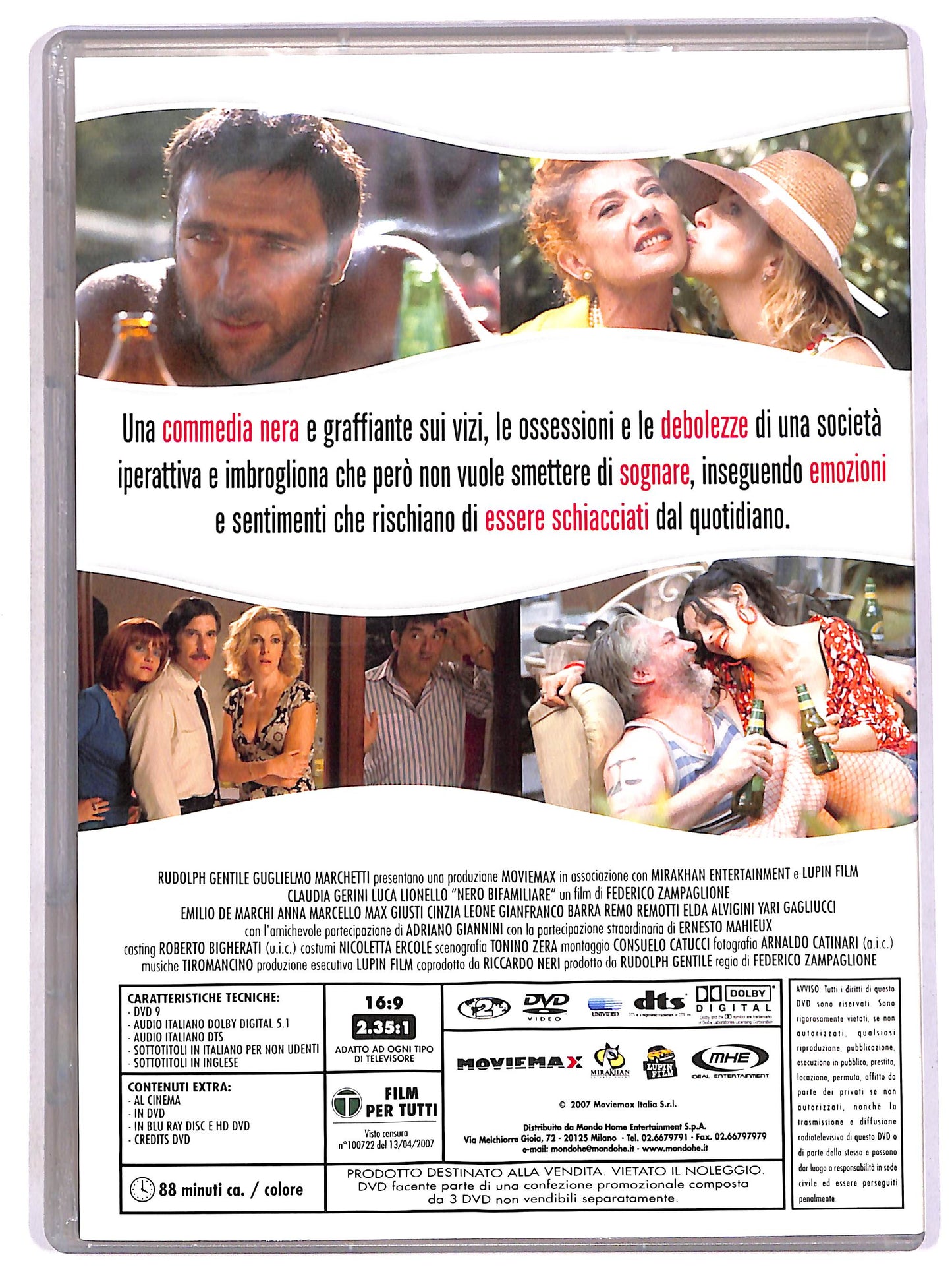 EBOND Nero bifamiliare EDITORIALE DVD D648542