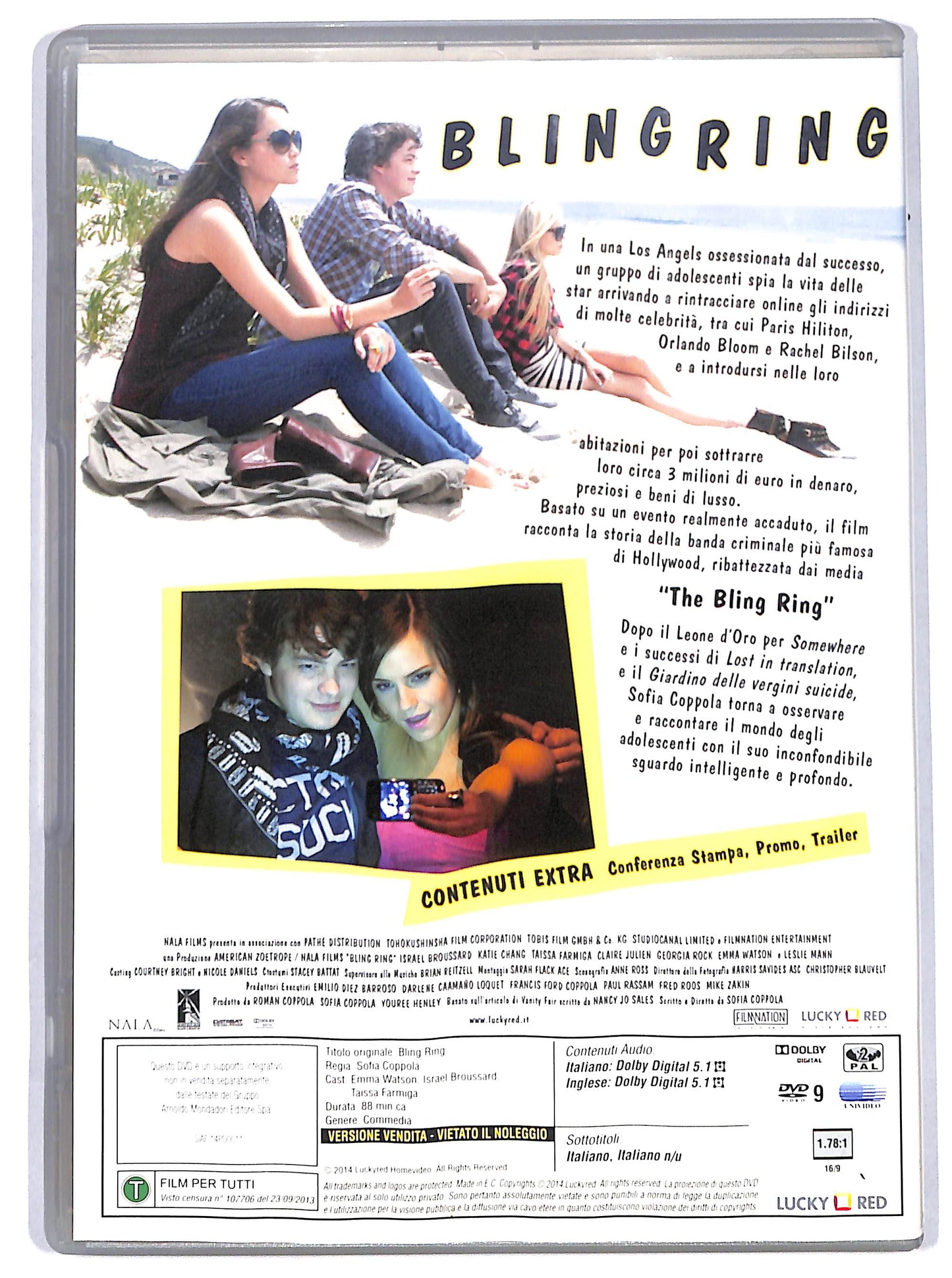 EBOND Bling Ring EDITORIALE DVD D648724