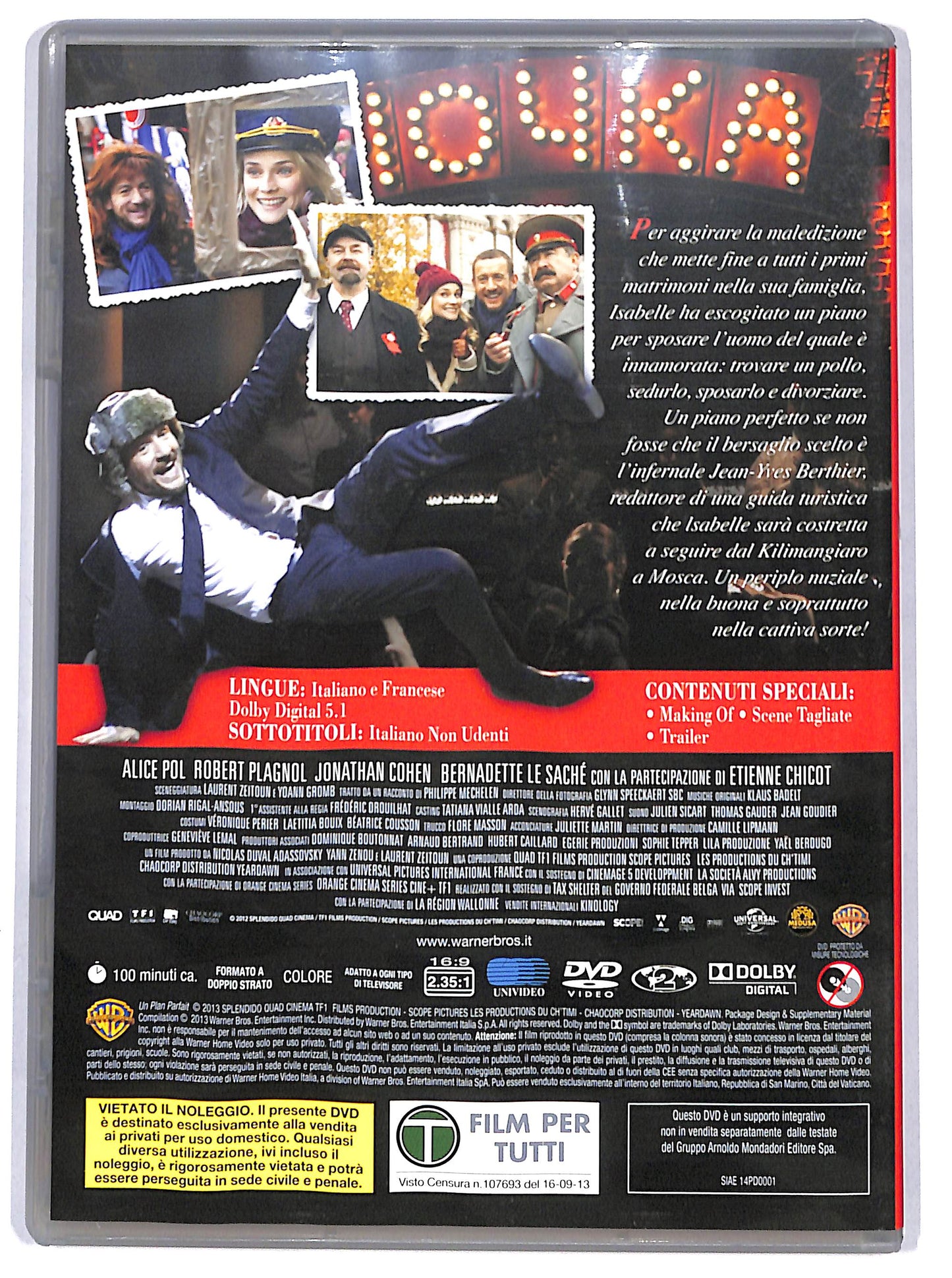 EBOND Un piano perfetto EDITORIALE DVD D648727