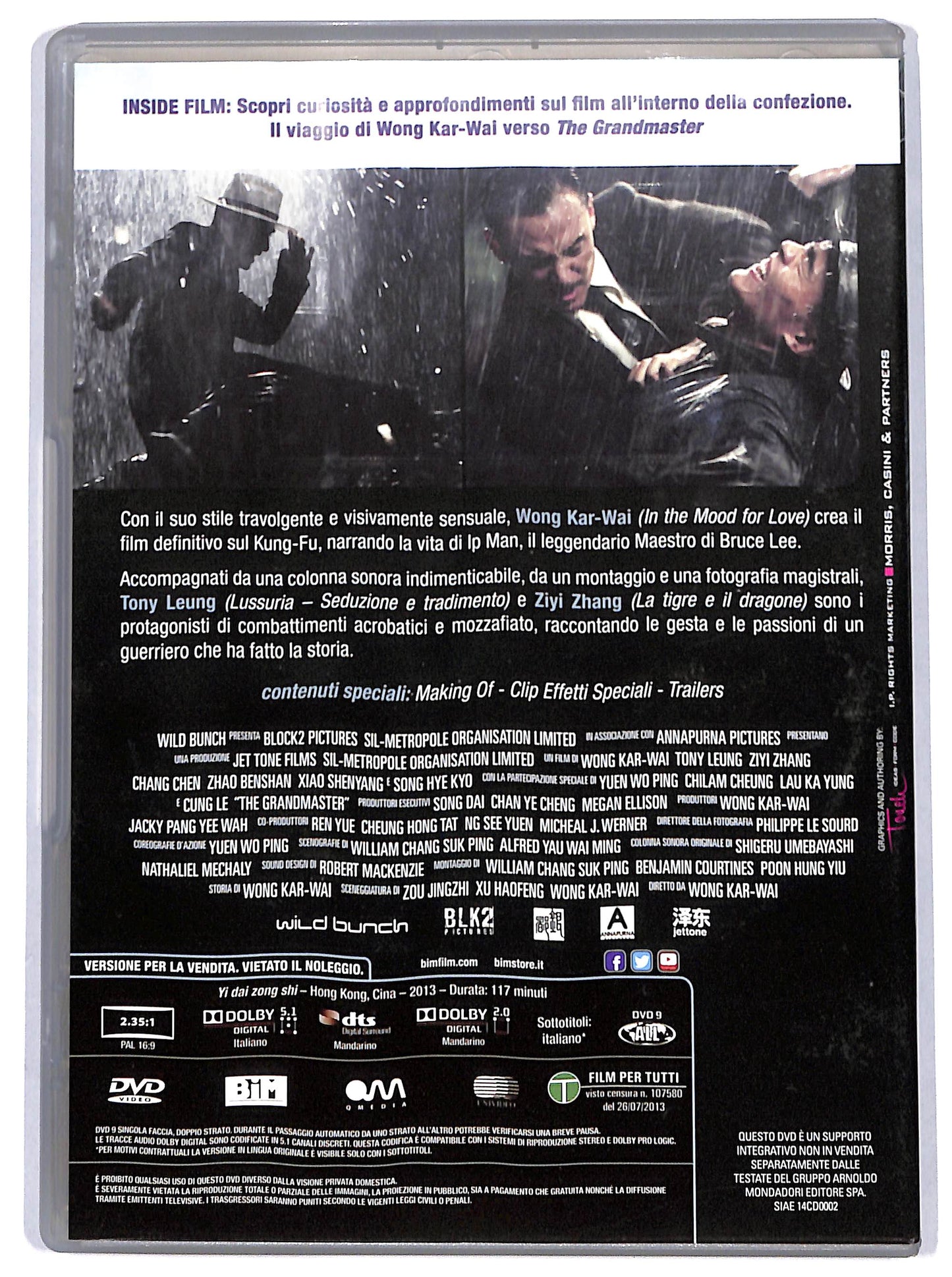 EBOND the grandmaster EDITORIALE DVD D648733