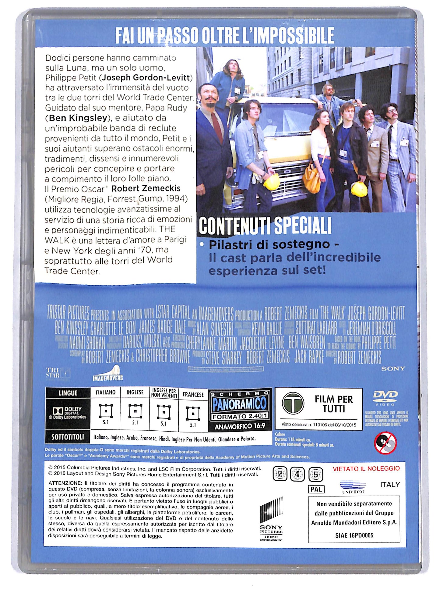 EBOND the walk EDITORIALE DVD D648912