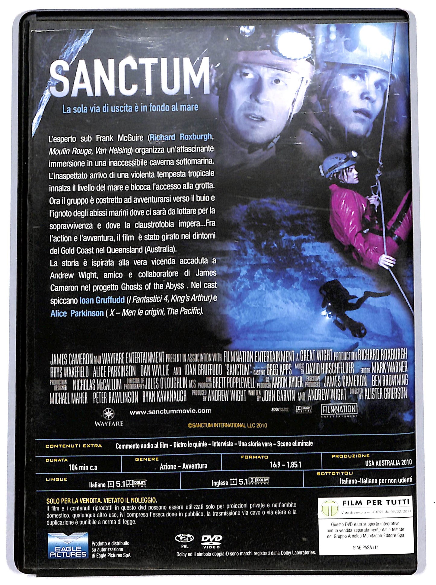 EBOND Sanctum EDITORIALE DVD D648931