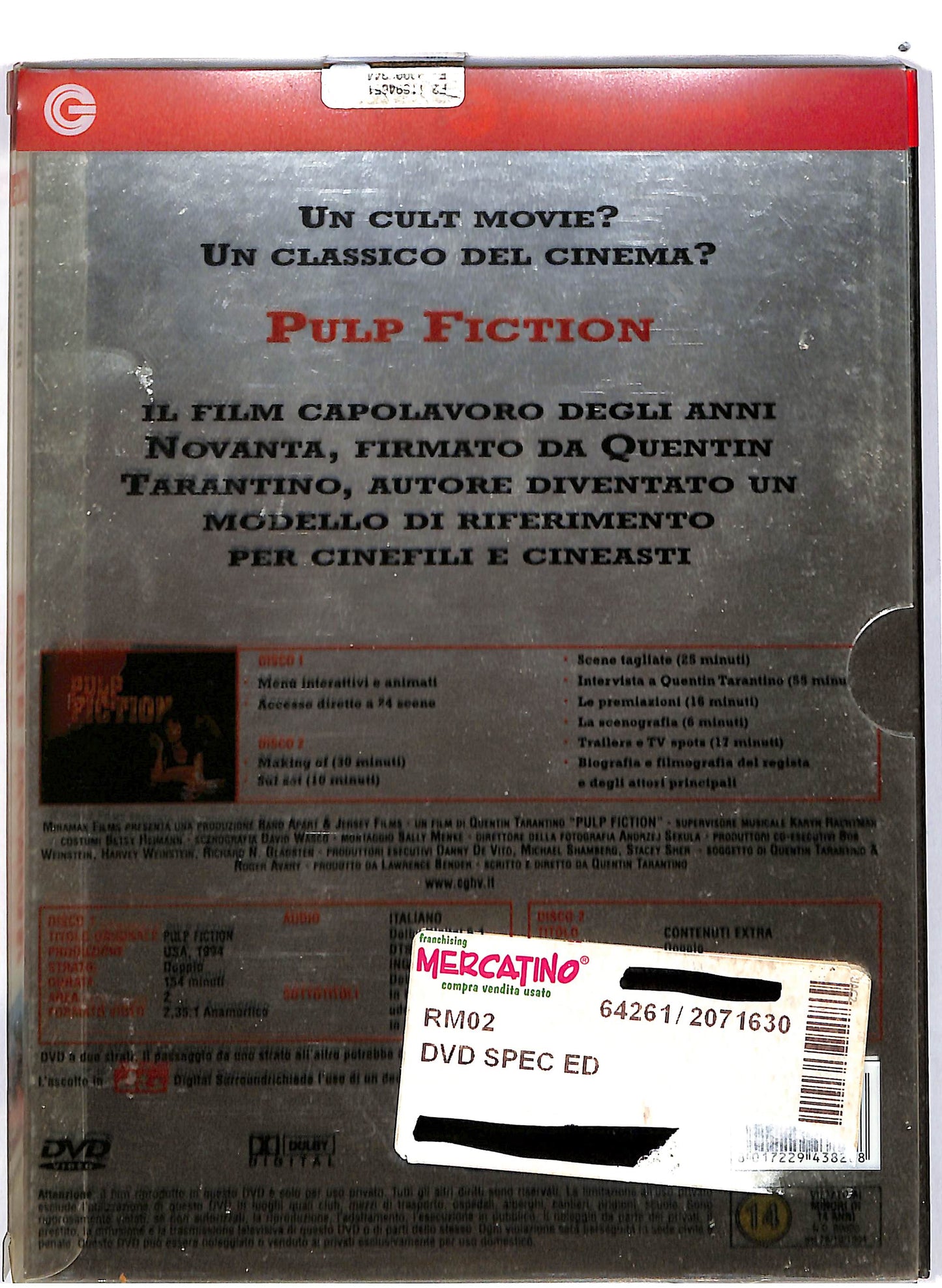 EBOND Pulp Fiction DVD D649005
