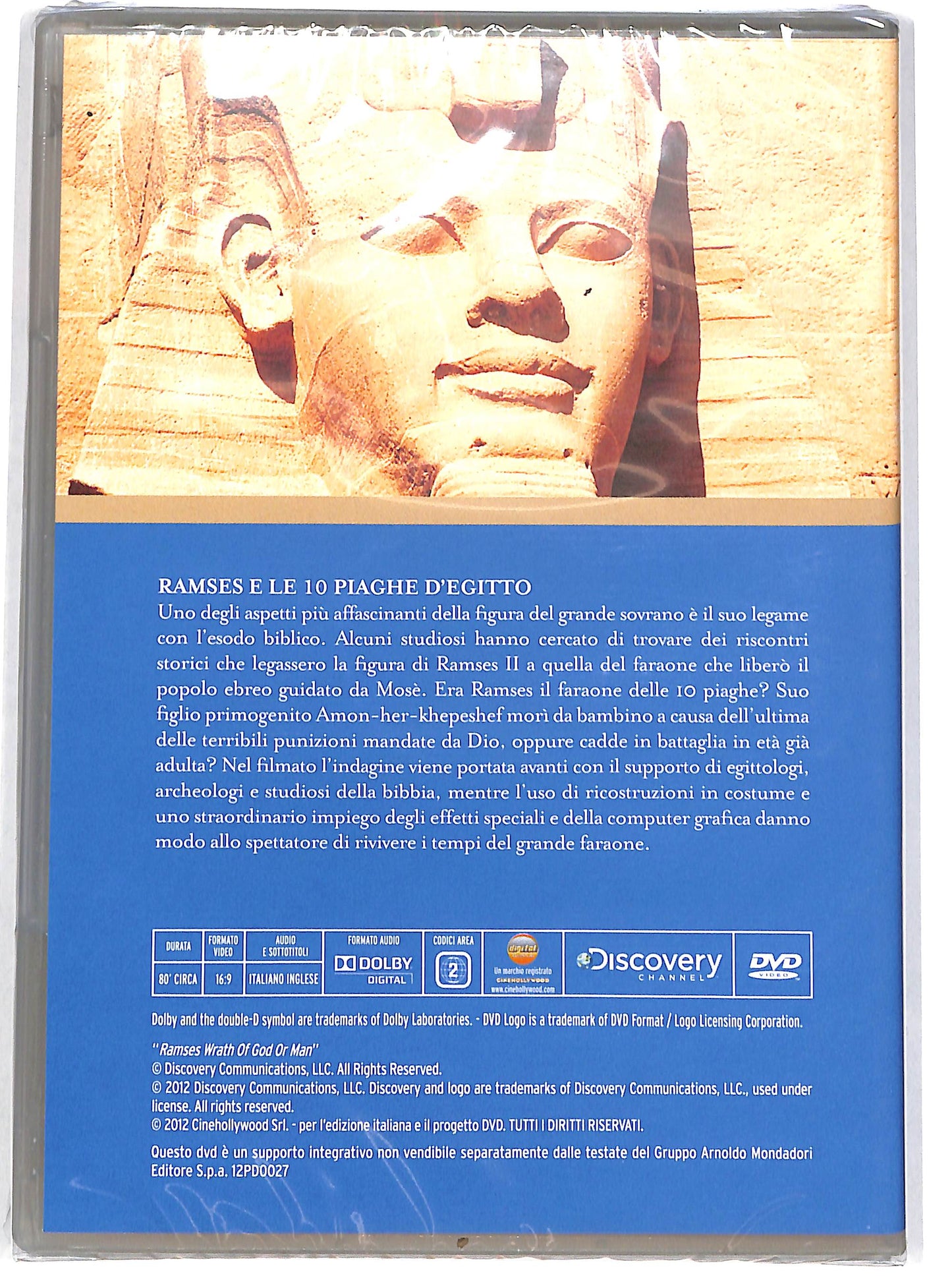 EBOND Ramses e le 10 piaghe d'egitto EDITORIALE DVD D649120