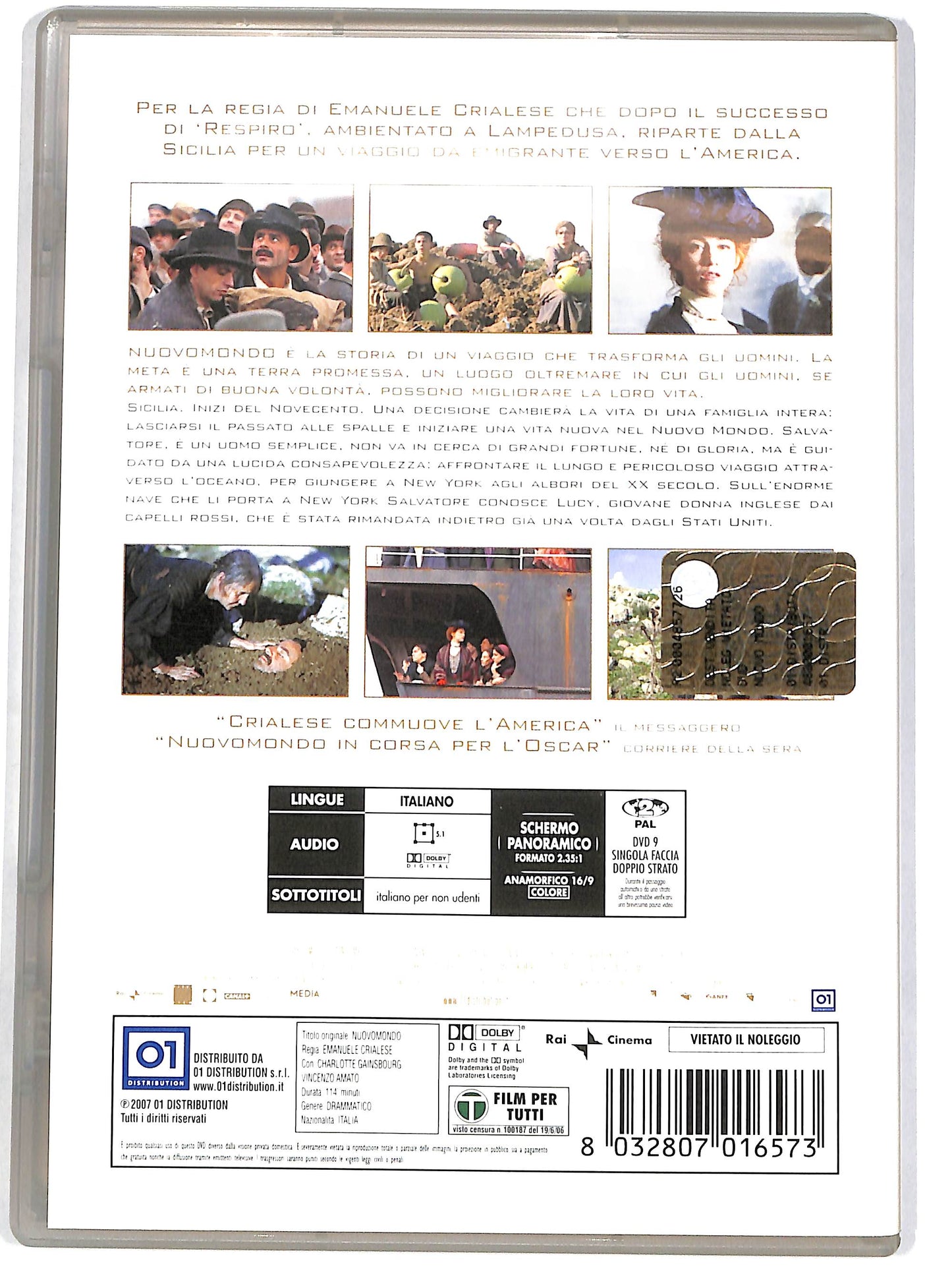 EBOND Nuovomondo DVD D649143