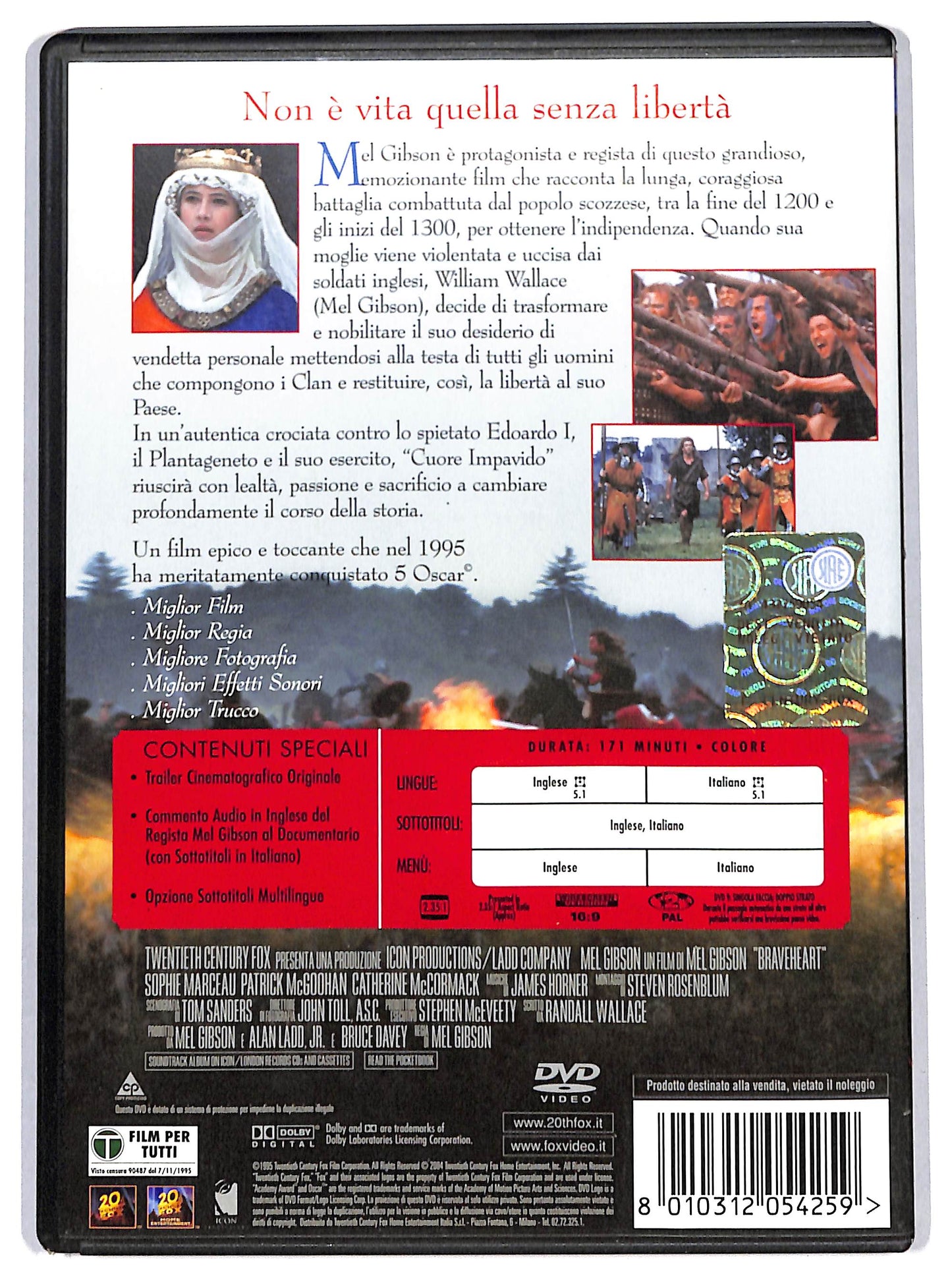 EBOND braveheart DVD D649217