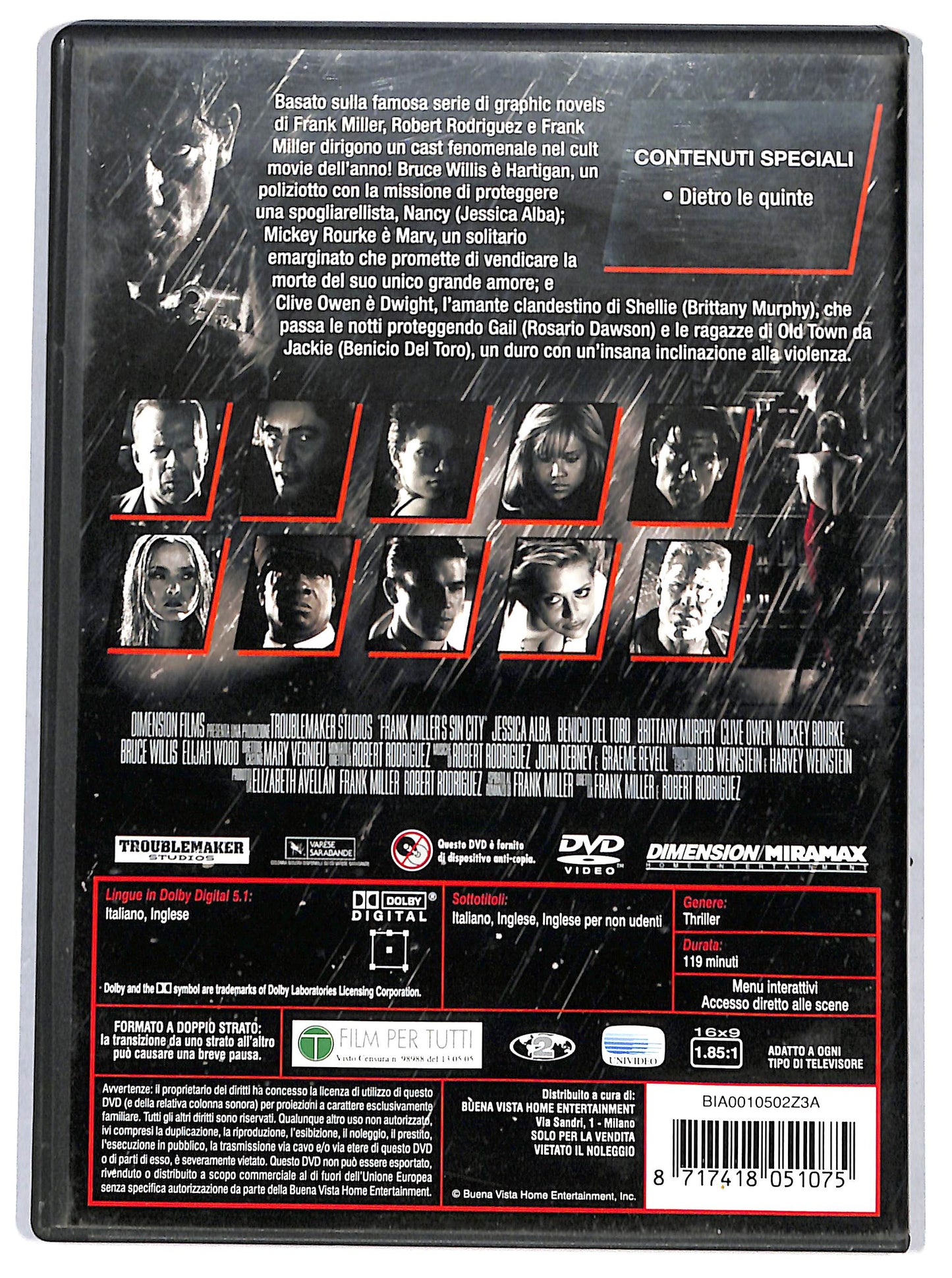 EBOND sin city DVD D649232