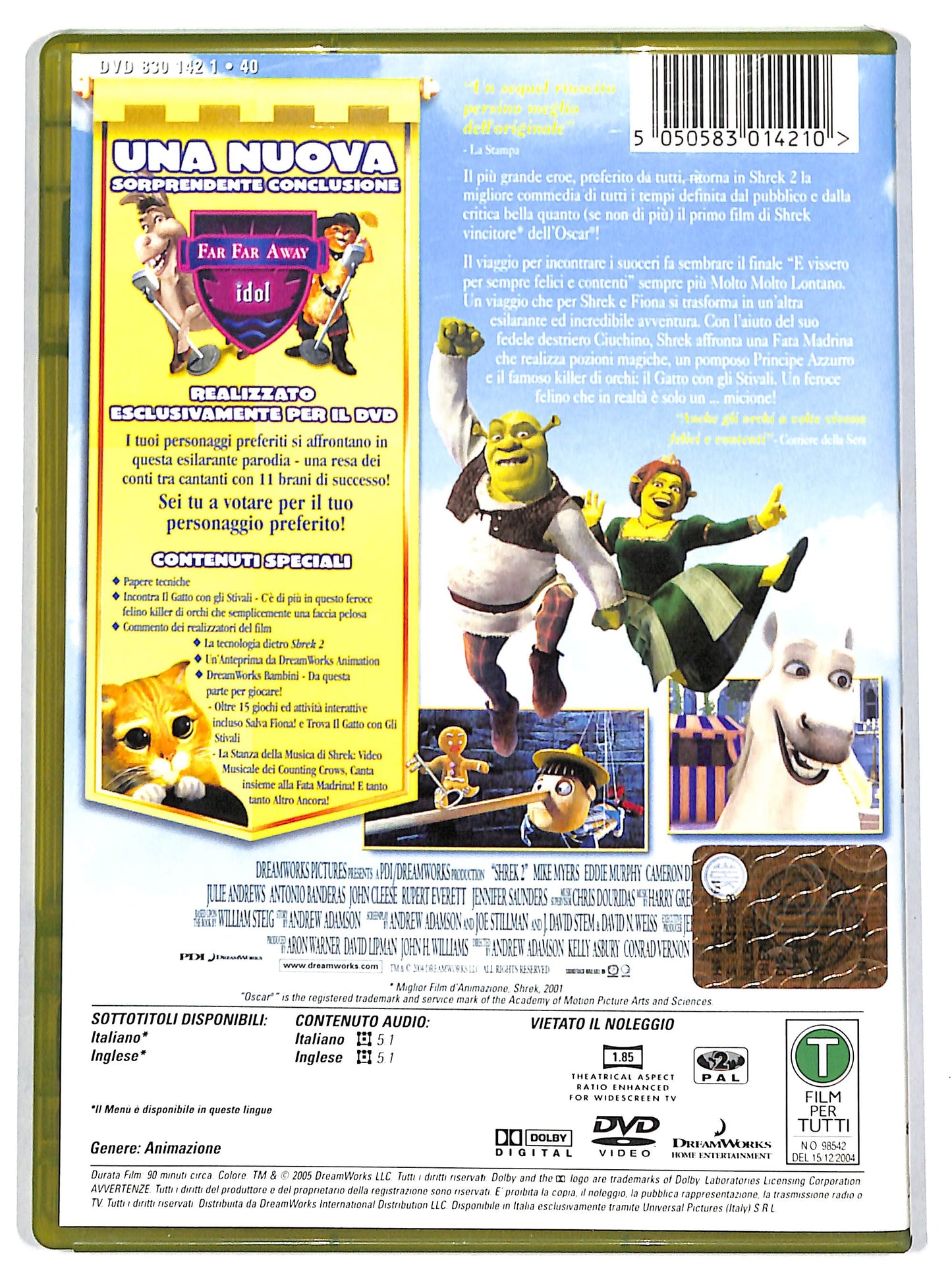 EBOND shrek 2 DVD D649233