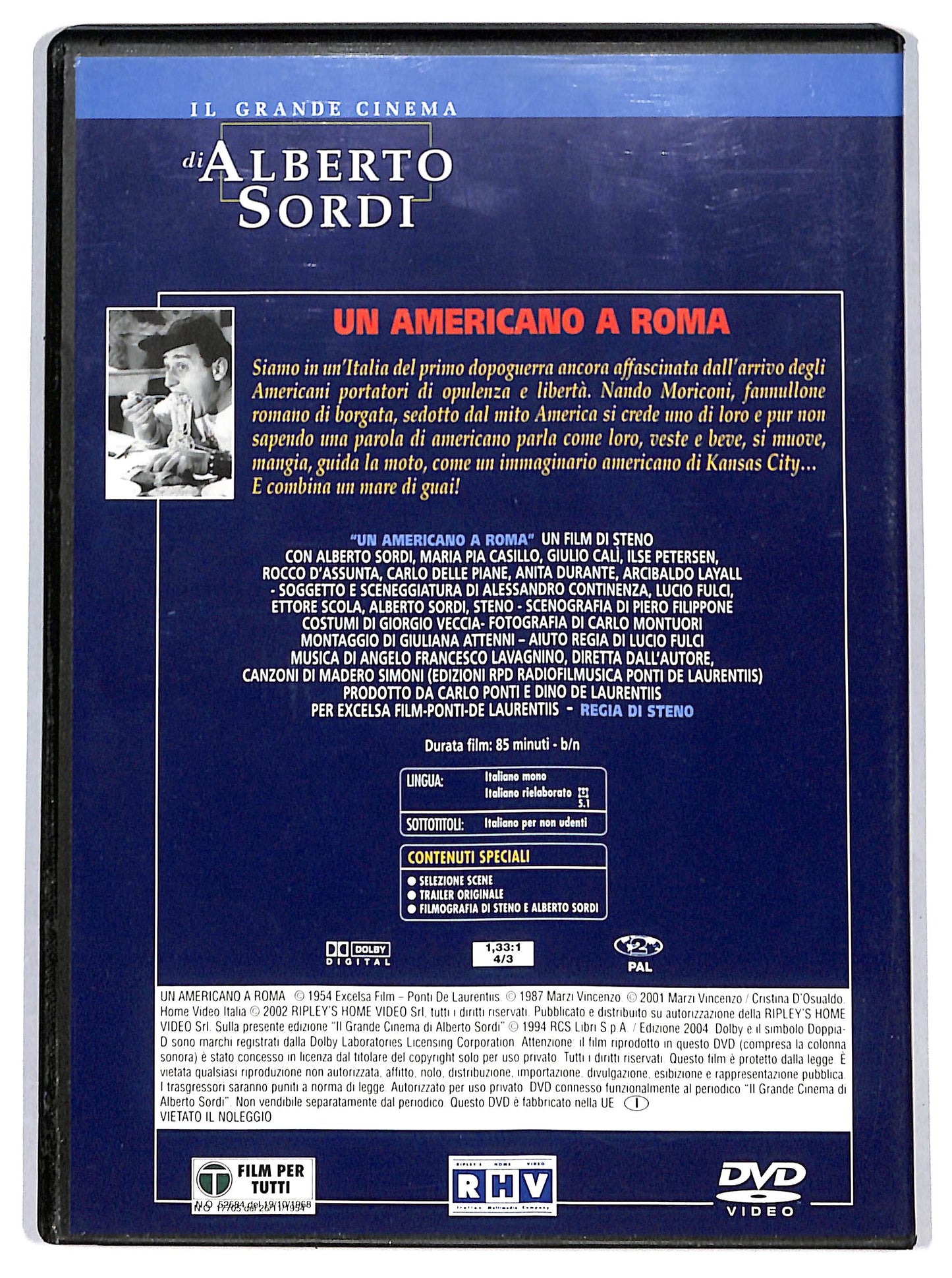 EBOND Un americano a Roma EDITORIALE DVD D649239