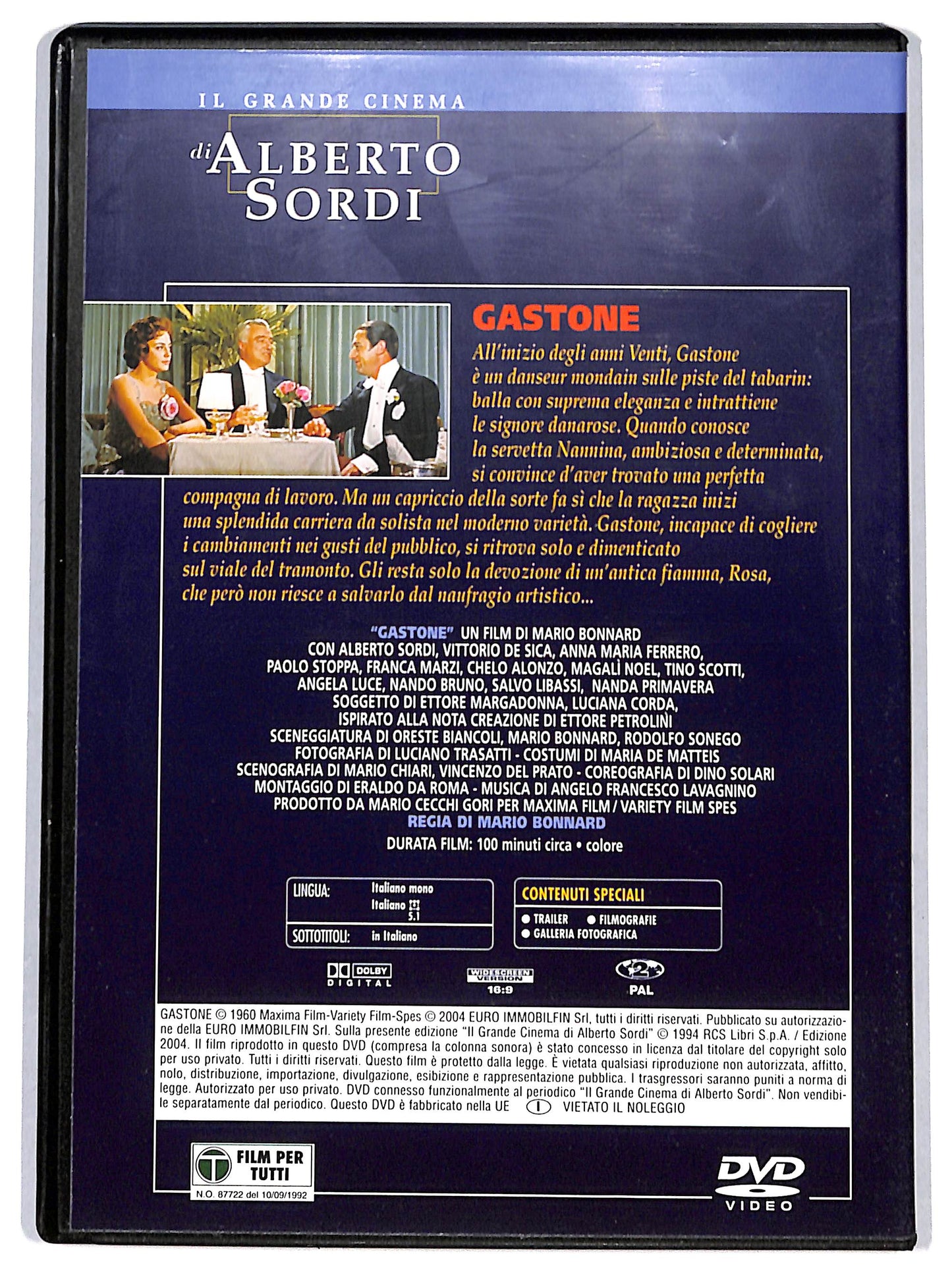 EBOND Gastone EDITORIALE DVD D649247