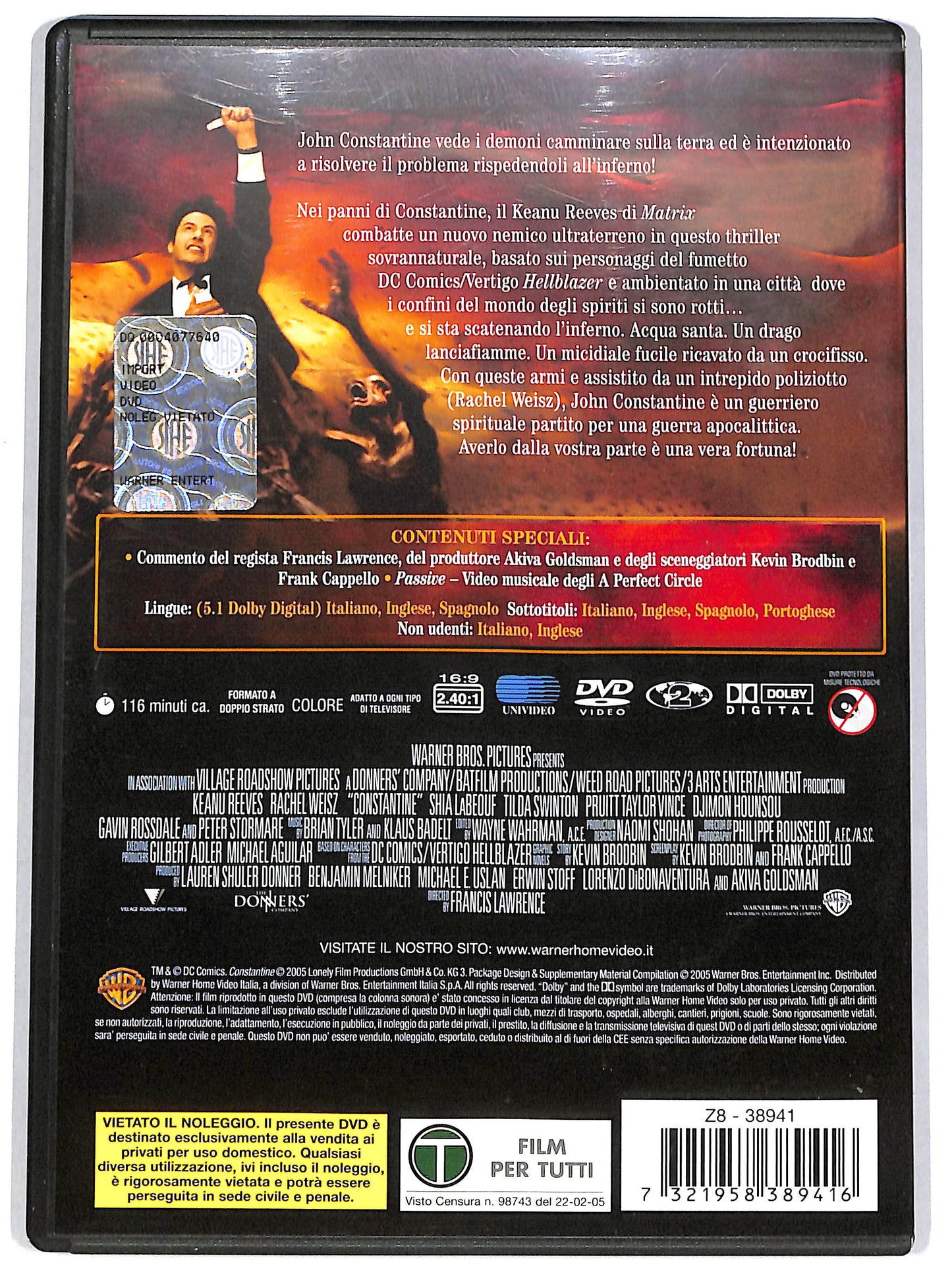 EBOND Constantine (film) DVD D649318