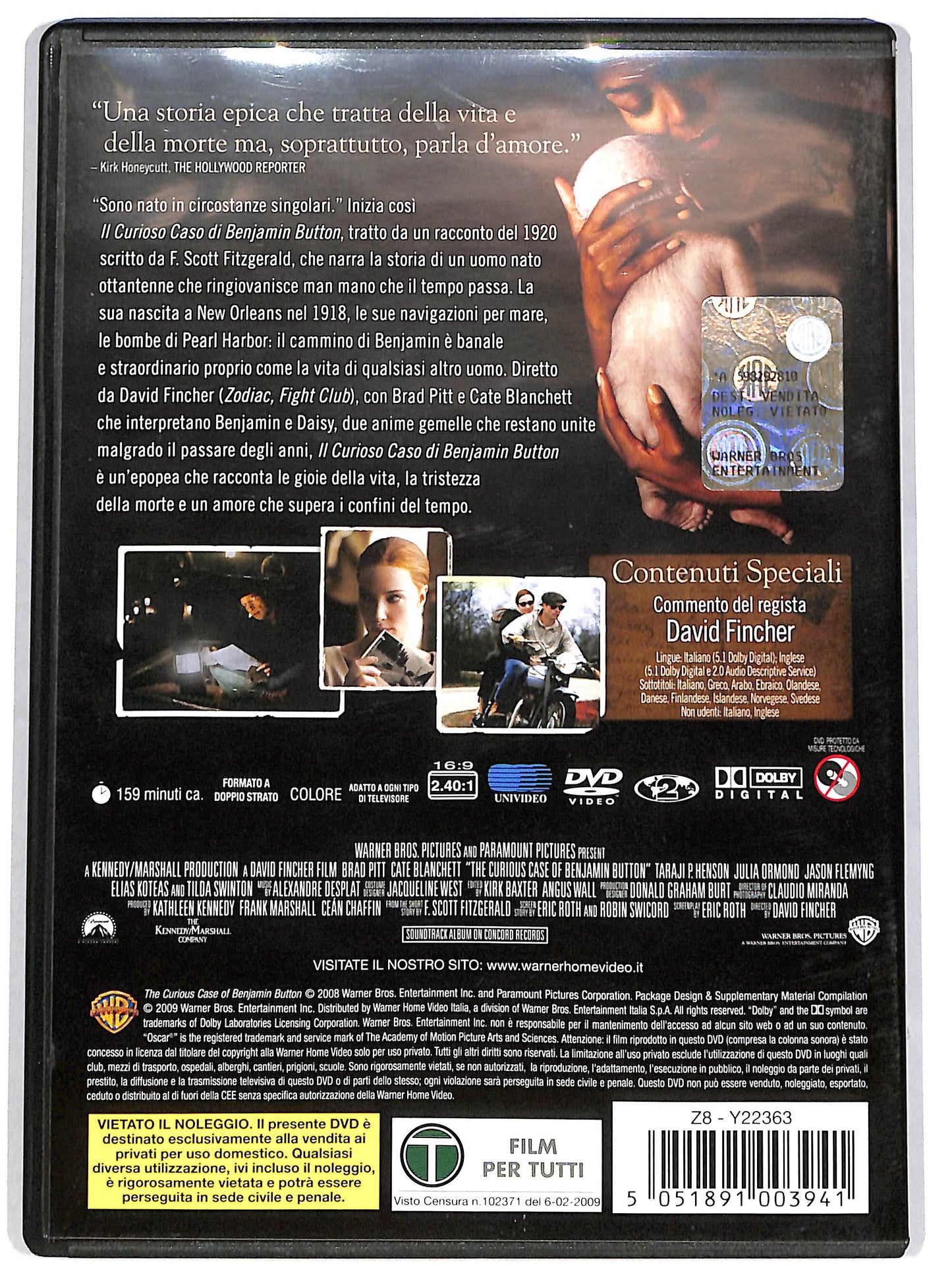 EBOND Il curioso caso di Benjamin Button (film) DVD D649340