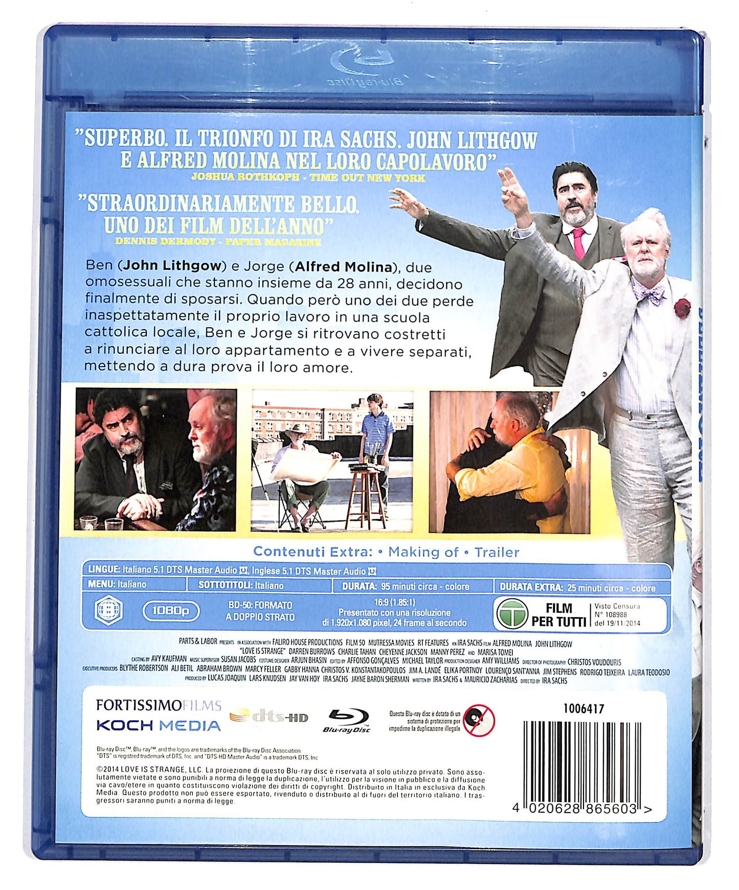 EBOND I toni dell'amore Love Is Strange BLURAY D649424