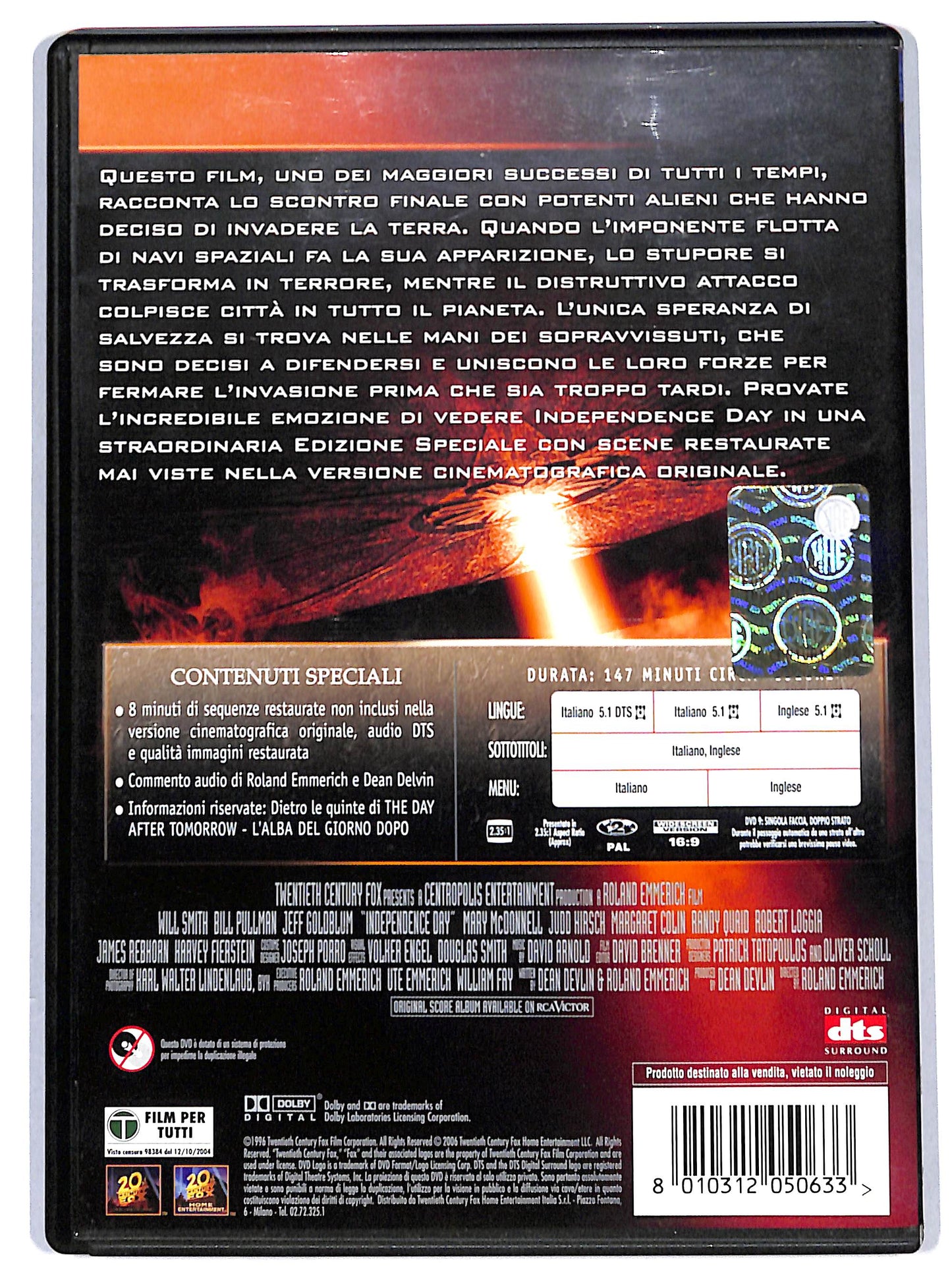 EBOND independance day DVD D649546