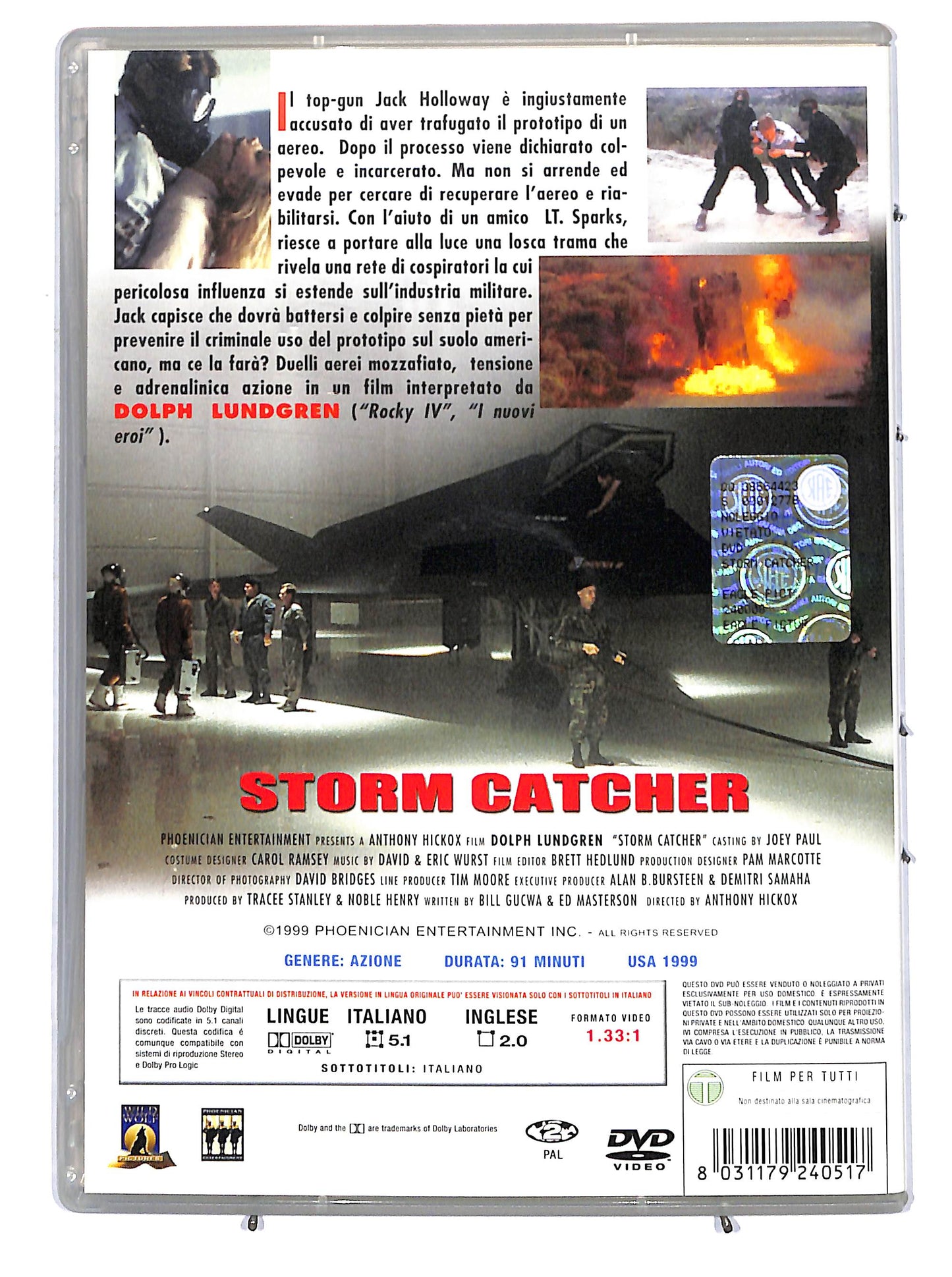 EBOND storm catcher DVD D649627