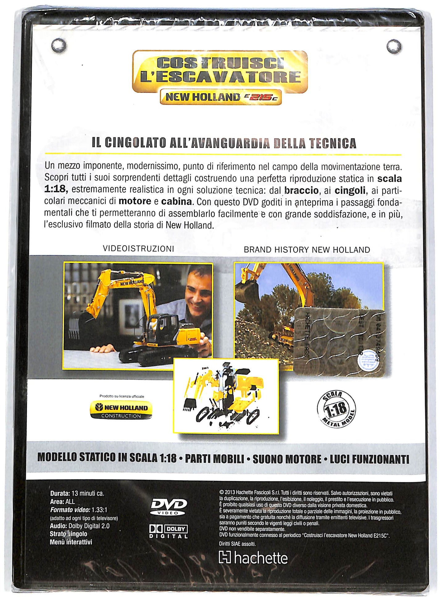 EBOND Costruisci l'Escavatore-New Holland E215C EDITORIALE DVD D649734
