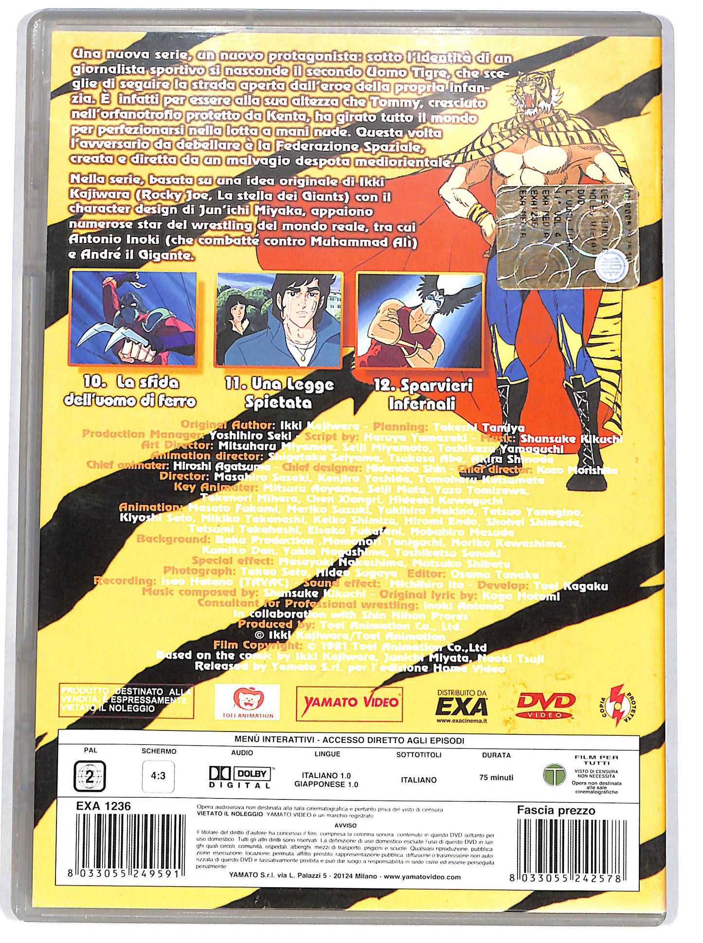 EBOND L' uomo tigre II 04 DVD D649738