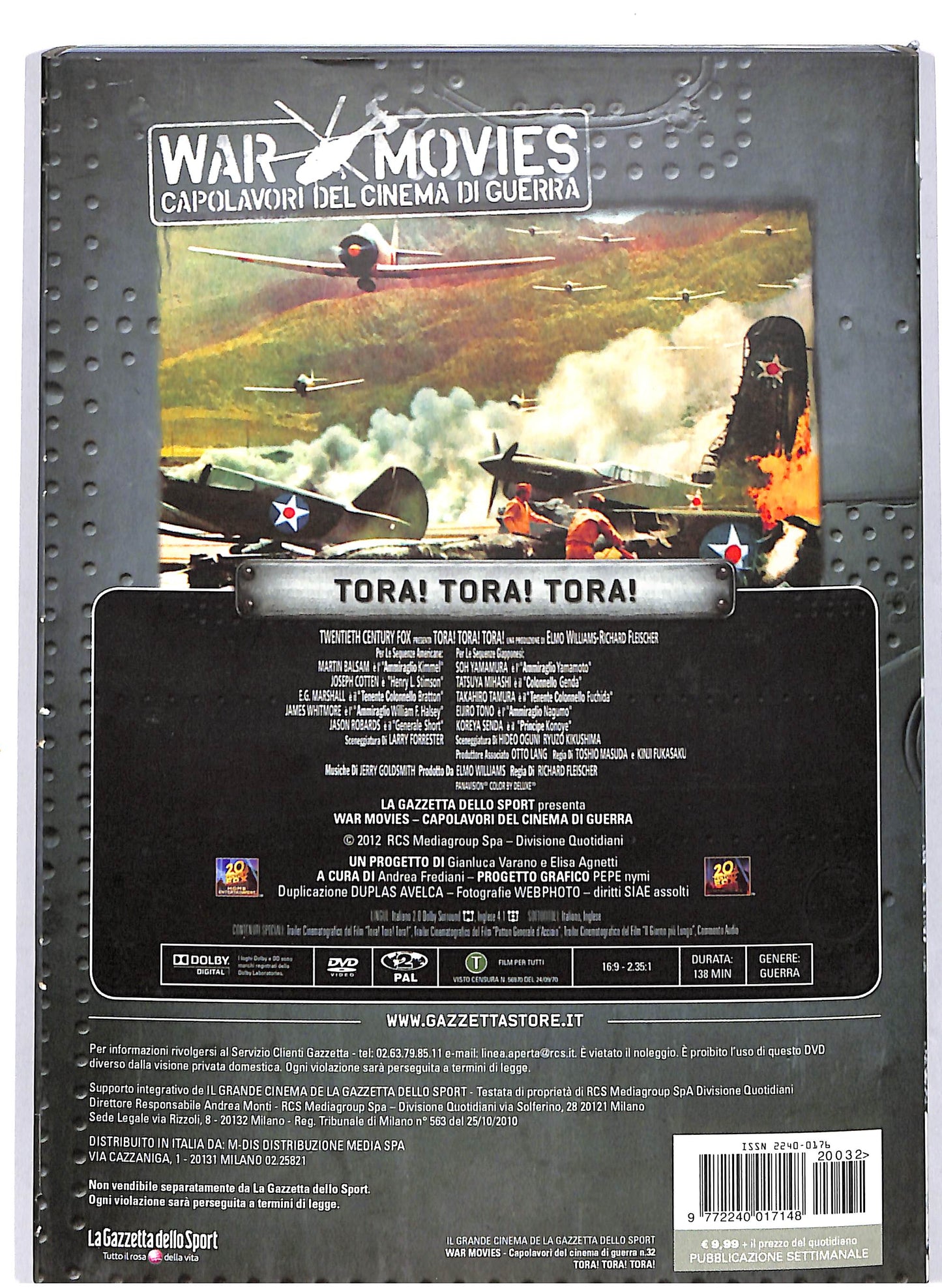 EBOND tora! tora! tora! EDITORIALE Slipcase DVD D649805