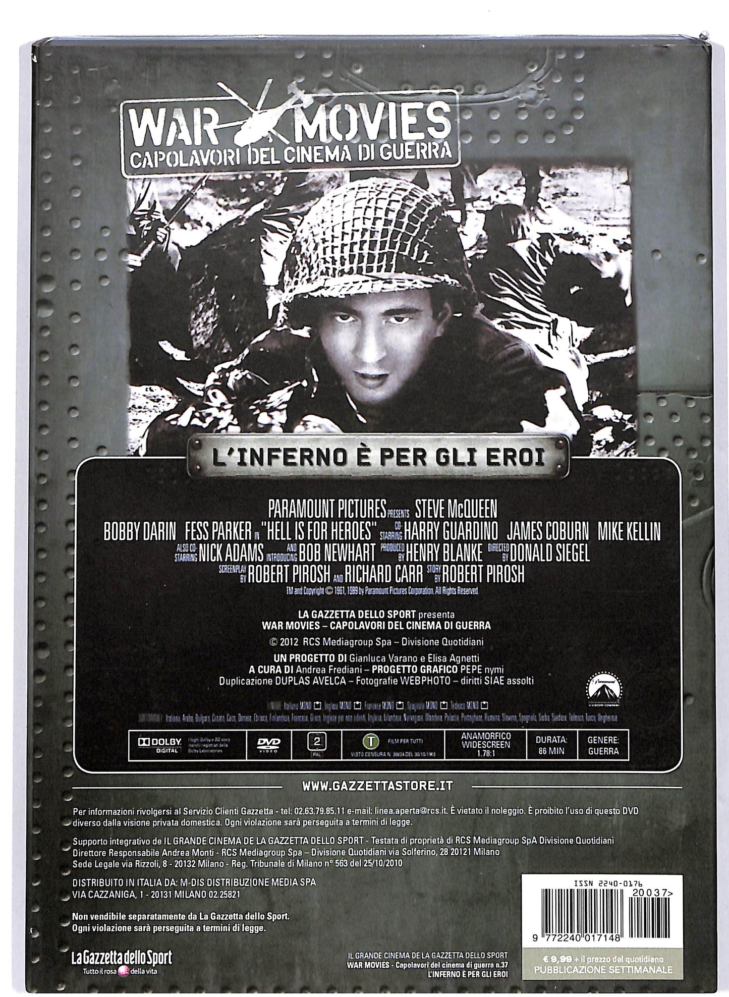 EBOND L'inferno e per gli eroi EDITORIALE DVD D649807
