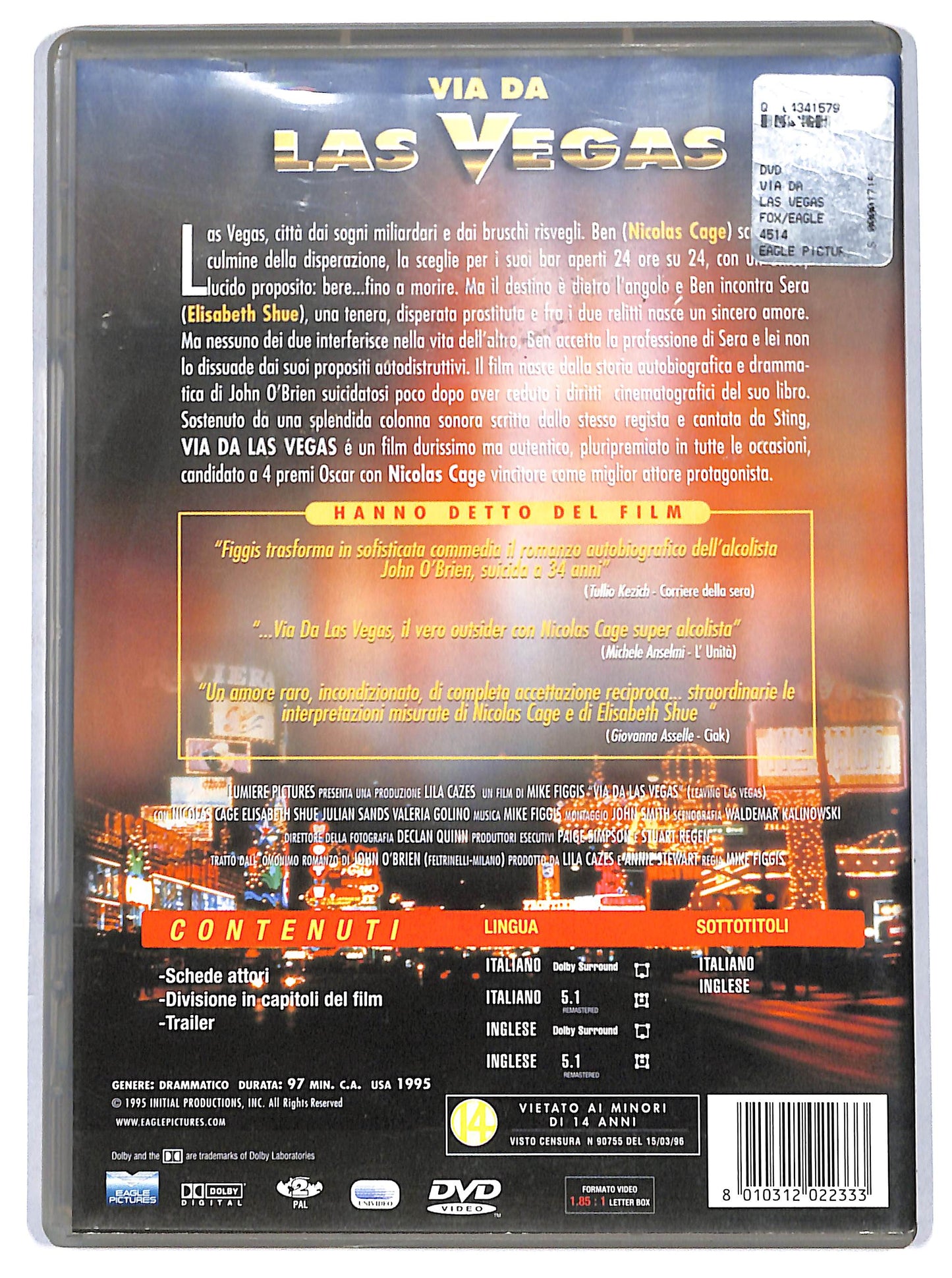 EBOND Via da Las Vegas DVD D649919
