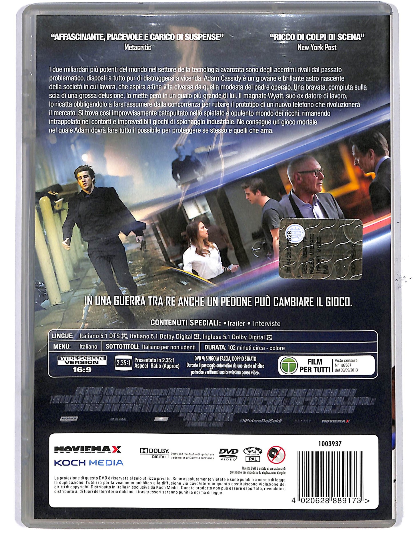 EBOND Il potere dei soldi DVD D650046
