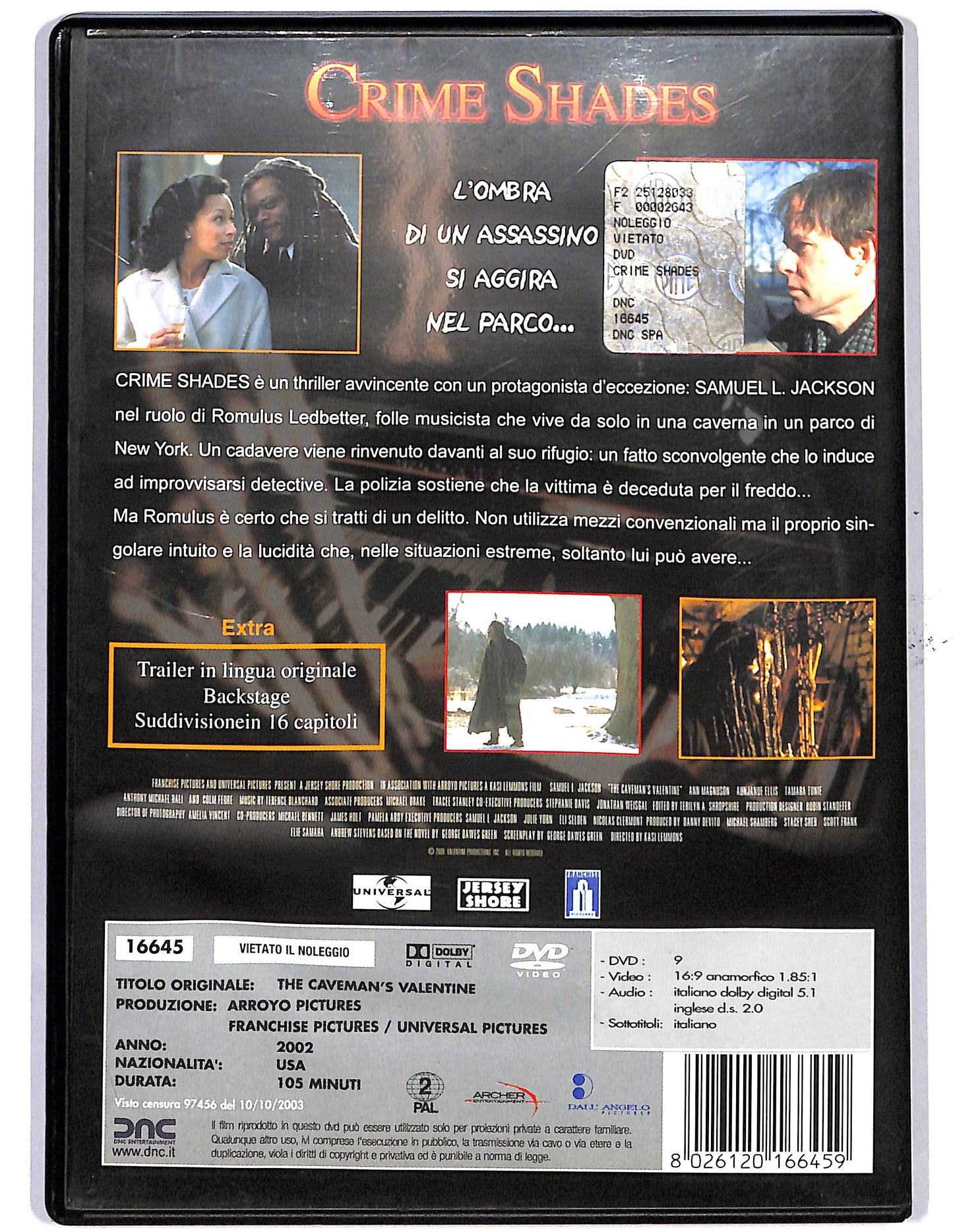 EBOND Crime Shades DVD D650140