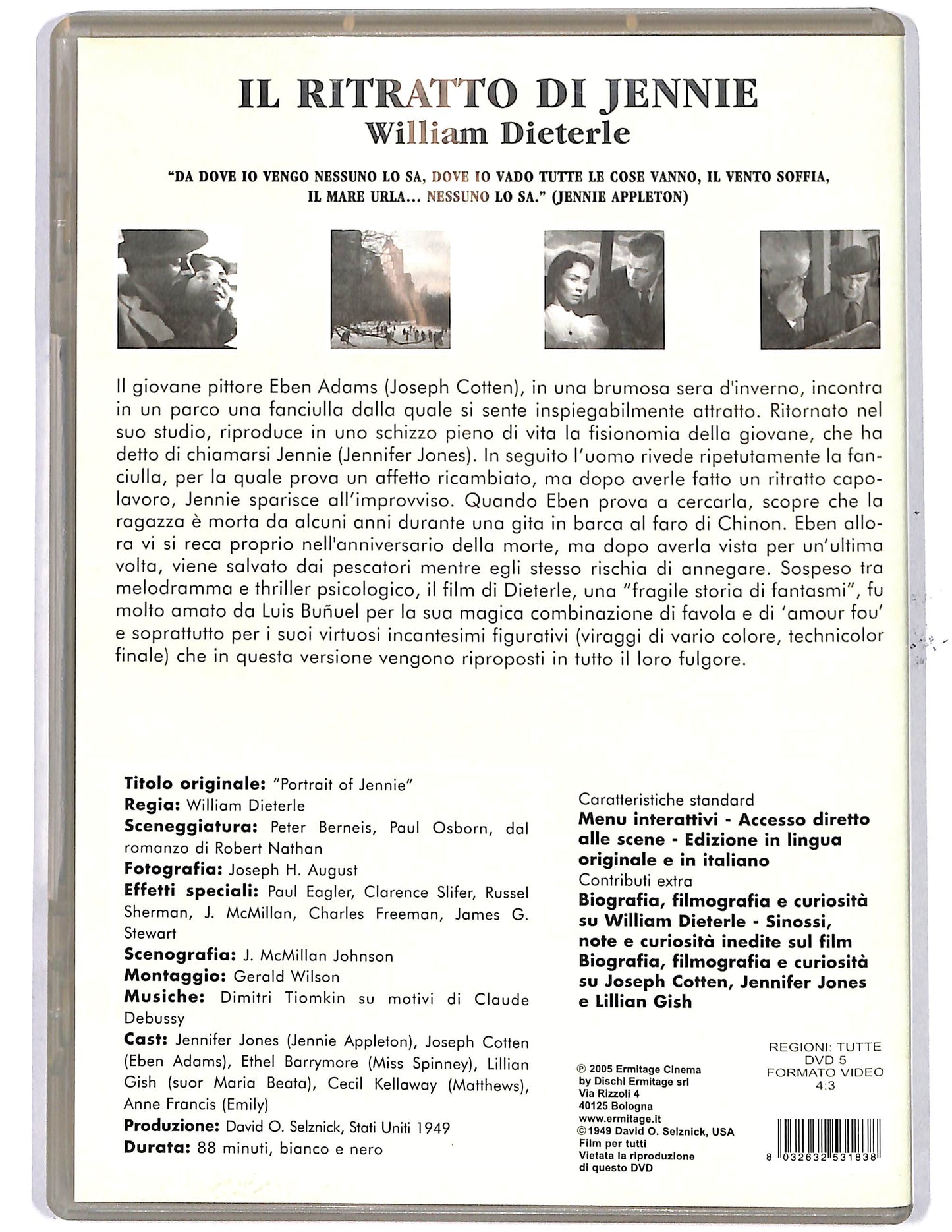 EBOND Il ritratto di Jennie DVD D650143