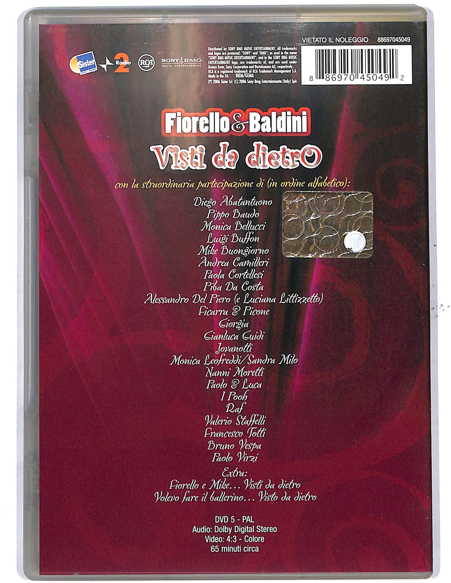 EBOND Fiorello e Baldini Visti Da Dietro DVD D650353