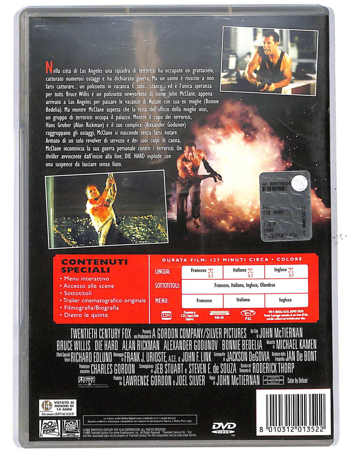EBOND Die Hard Trappola Di Cristallo DVD D650408