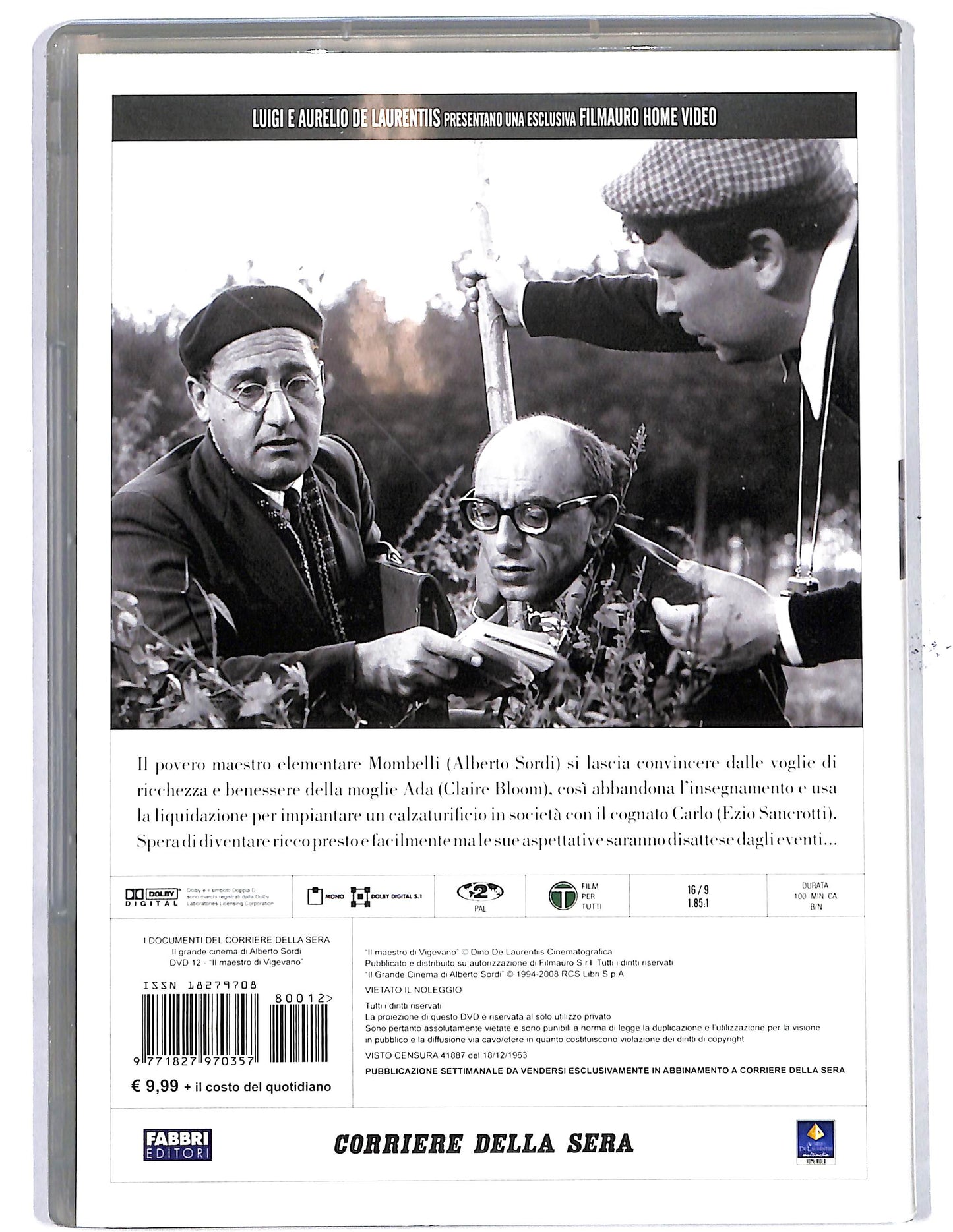 EBOND Il maestro di Vigevano vol. 12 EDITORIALE DVD D650411