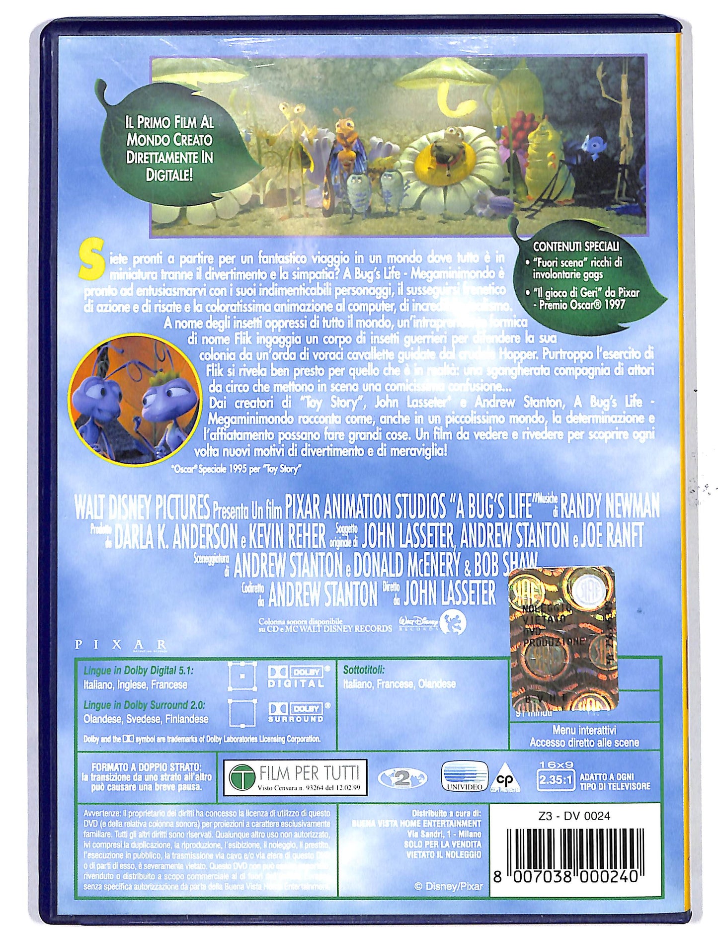 EBOND A Bug's Life  Megaminimondo  DVD D650415
