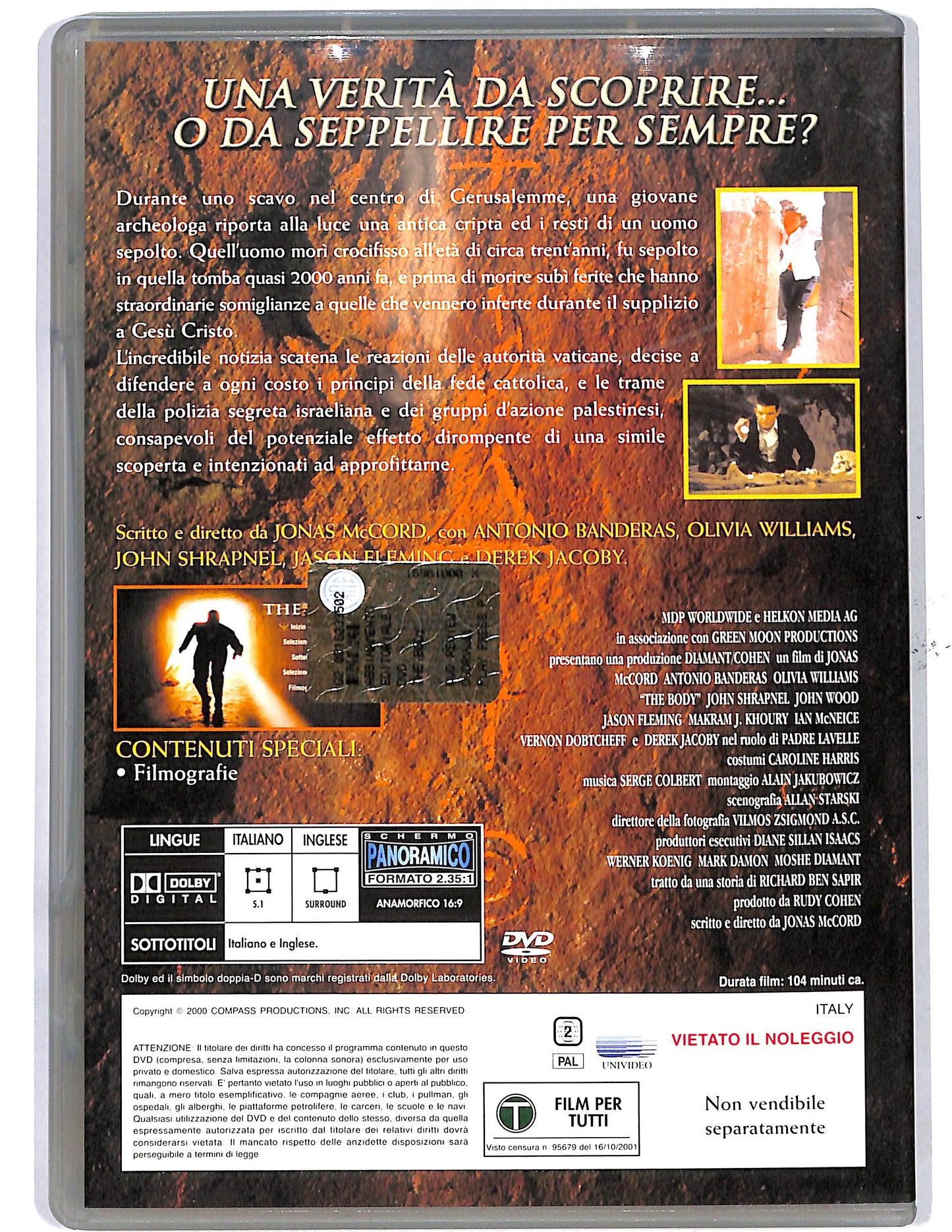 EBOND The Body EDITORIALE DVD D650474